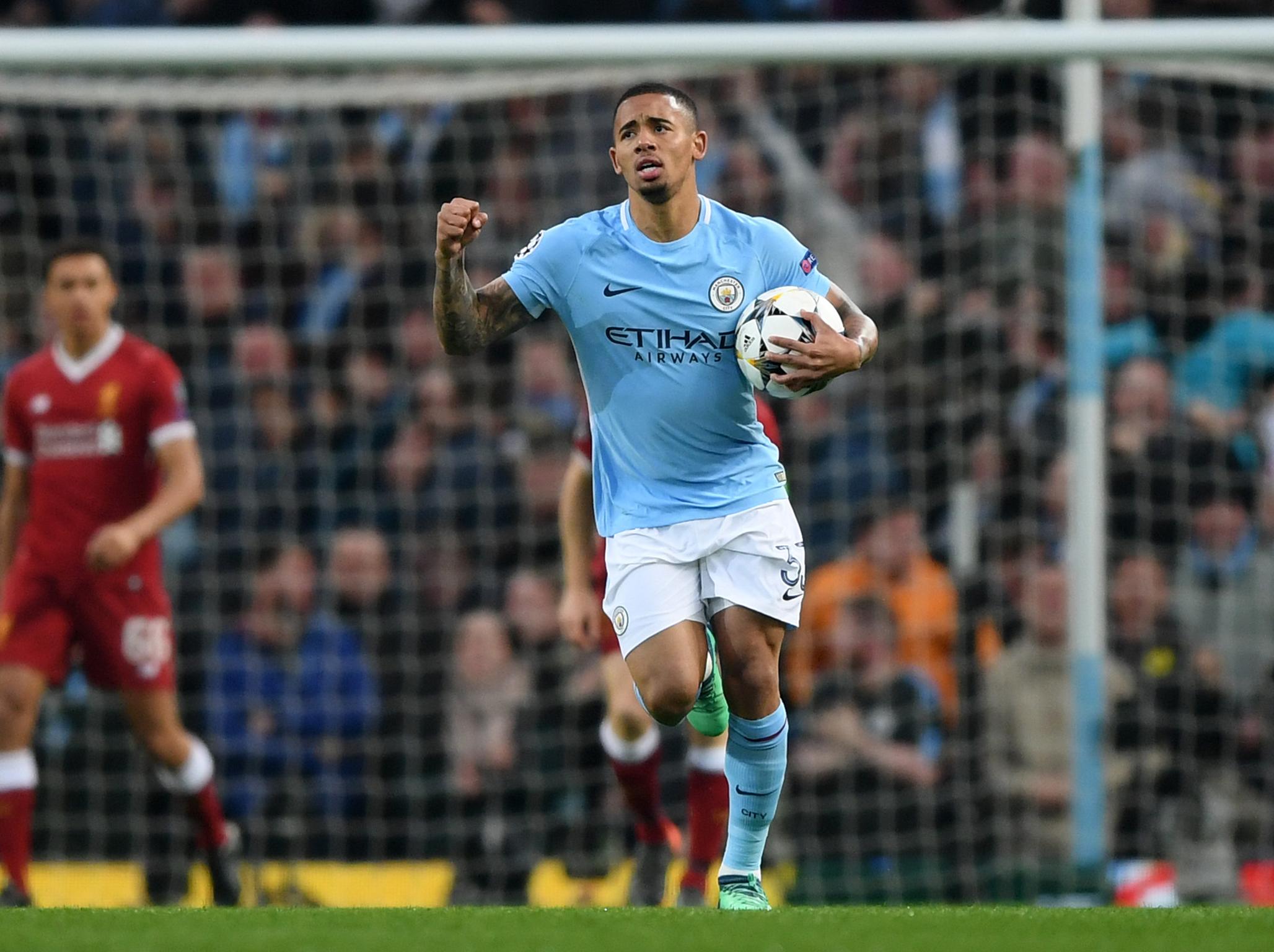 Gabriel Jesus handed City an early lead