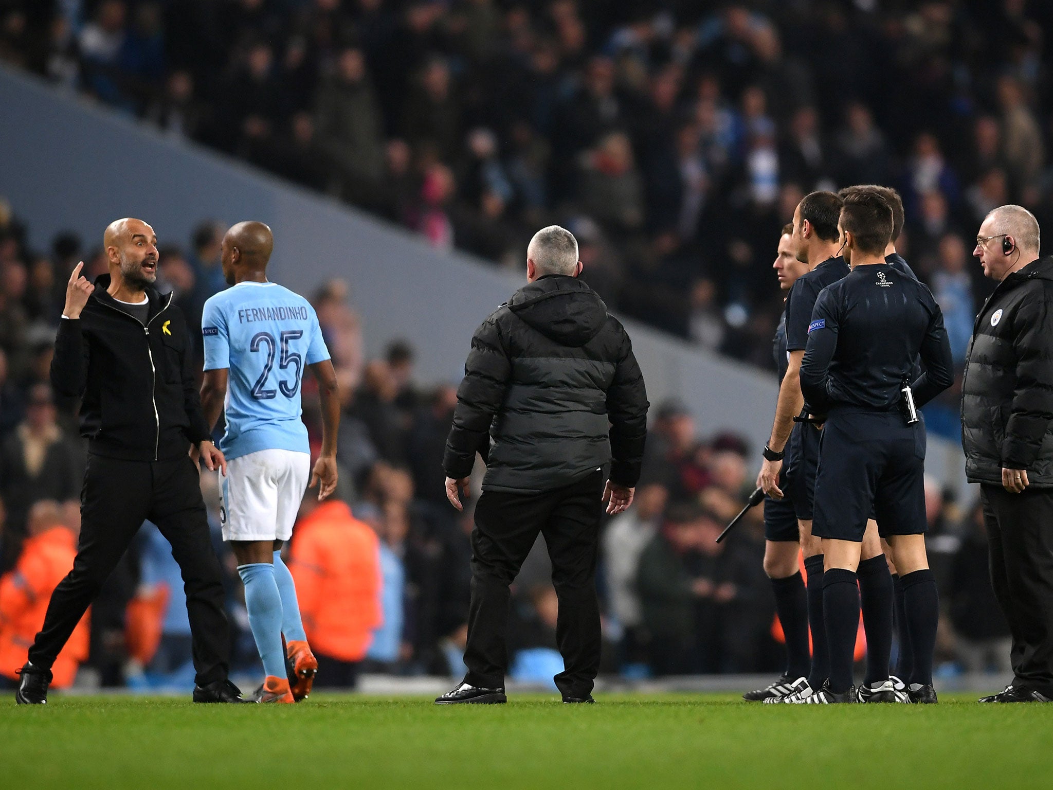 Guardiola's tactical prowess even spread to the ballboys