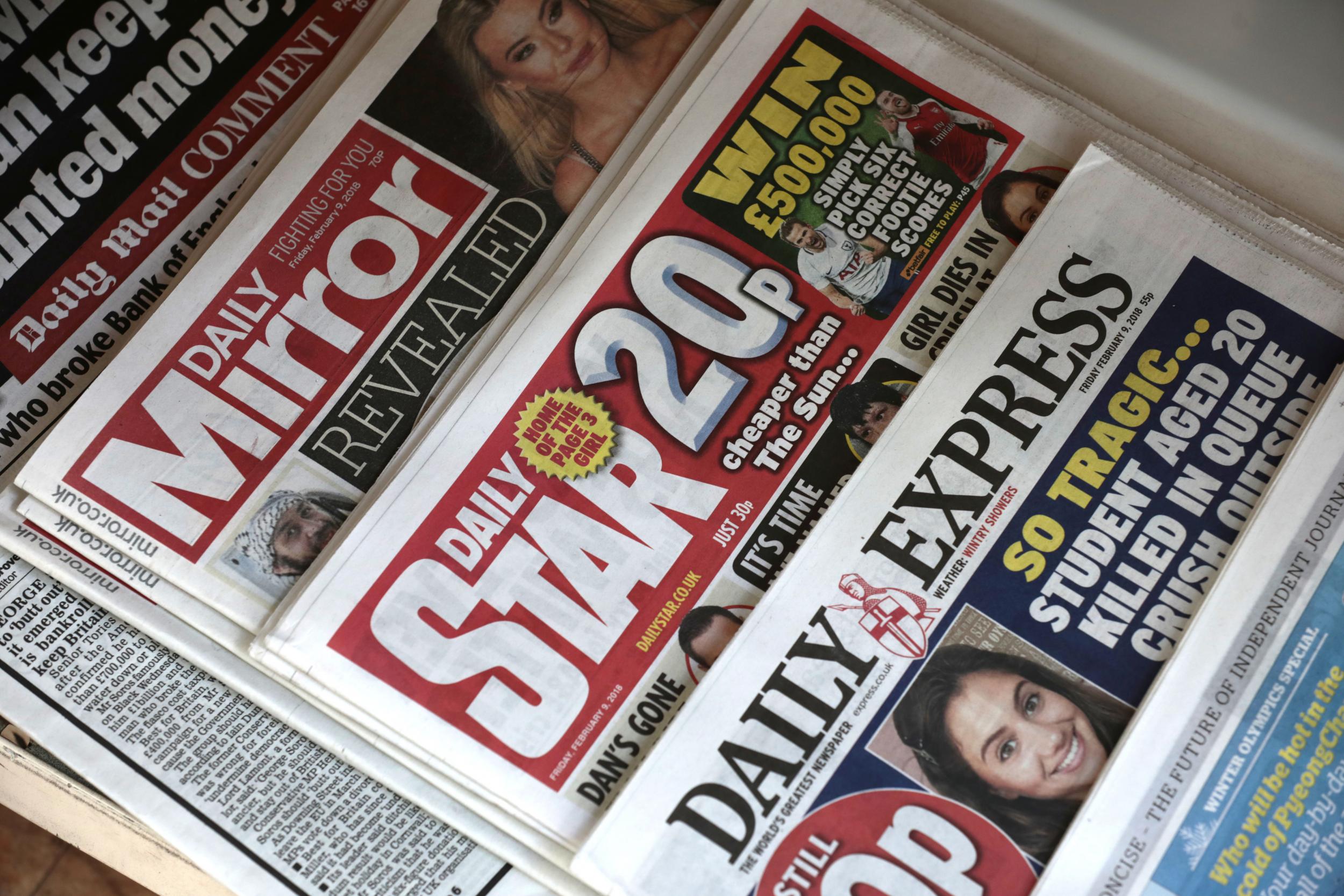 Trinity Mirror bought the Express stable from Richard Desmond in a £200m deal