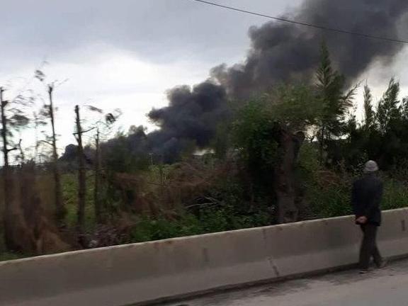 &#13;
The plane crashed near military base of Boufarik, near Algiers &#13;