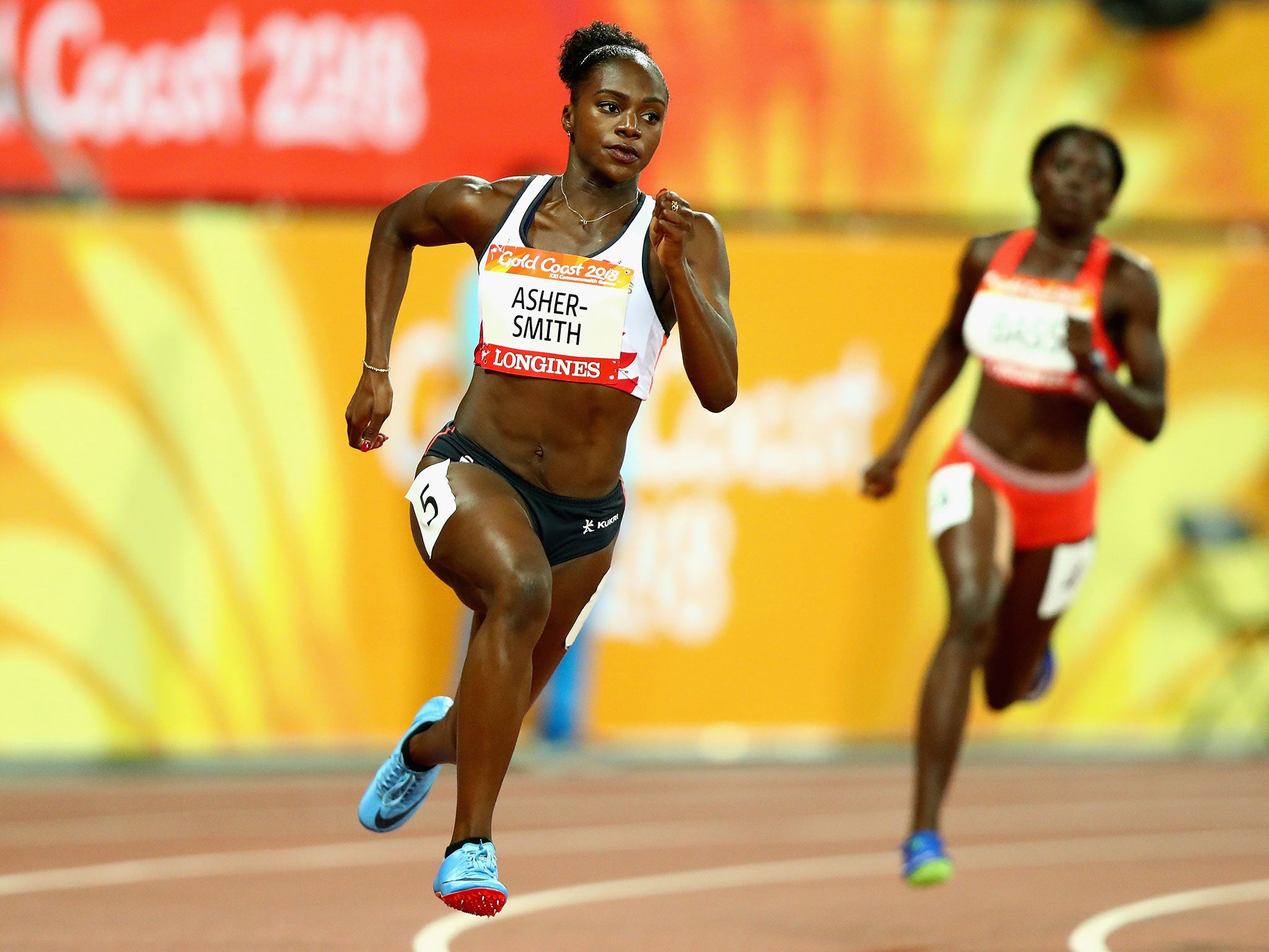 Dina Asher-Smith has qualified for the women's 200m final