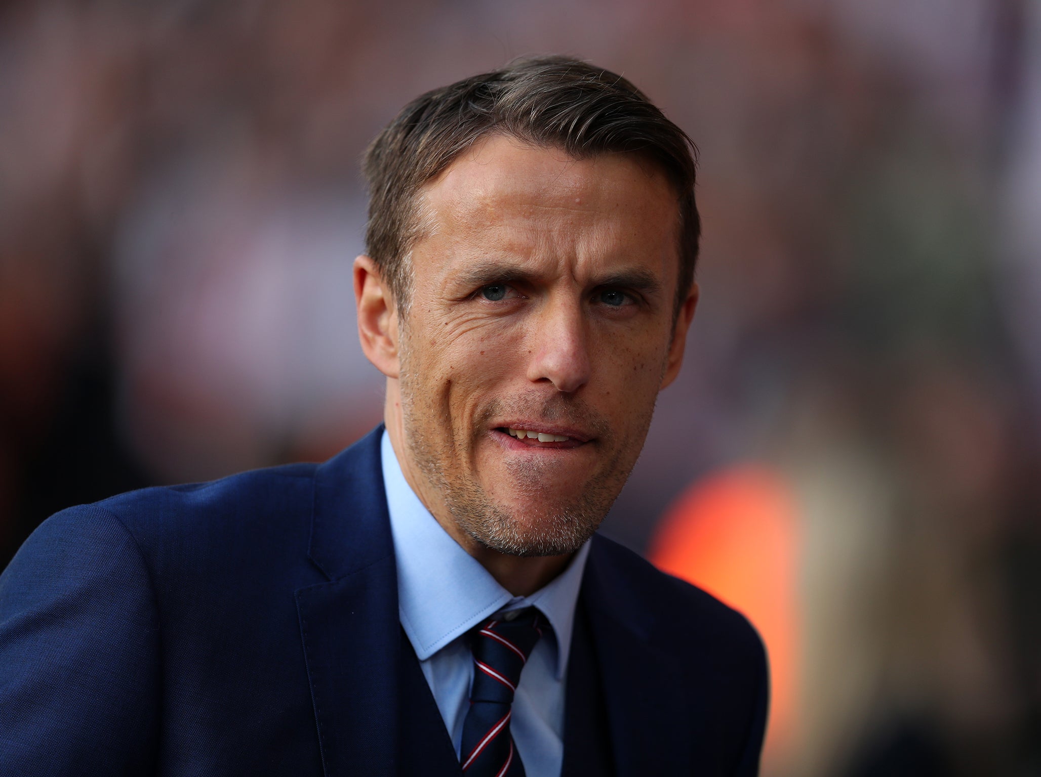 Phil Neville was disappointed to have Alex Greenwood sent off