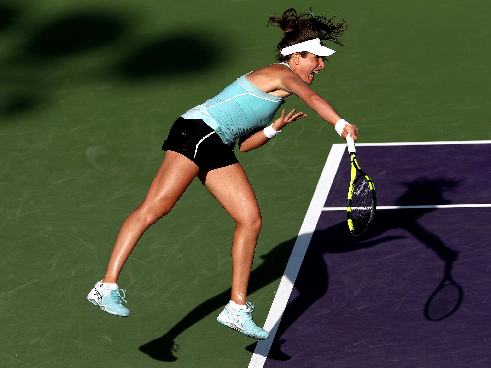 Johanna Konta has slipped from ninth in the rankings at the start of the year to 23rd