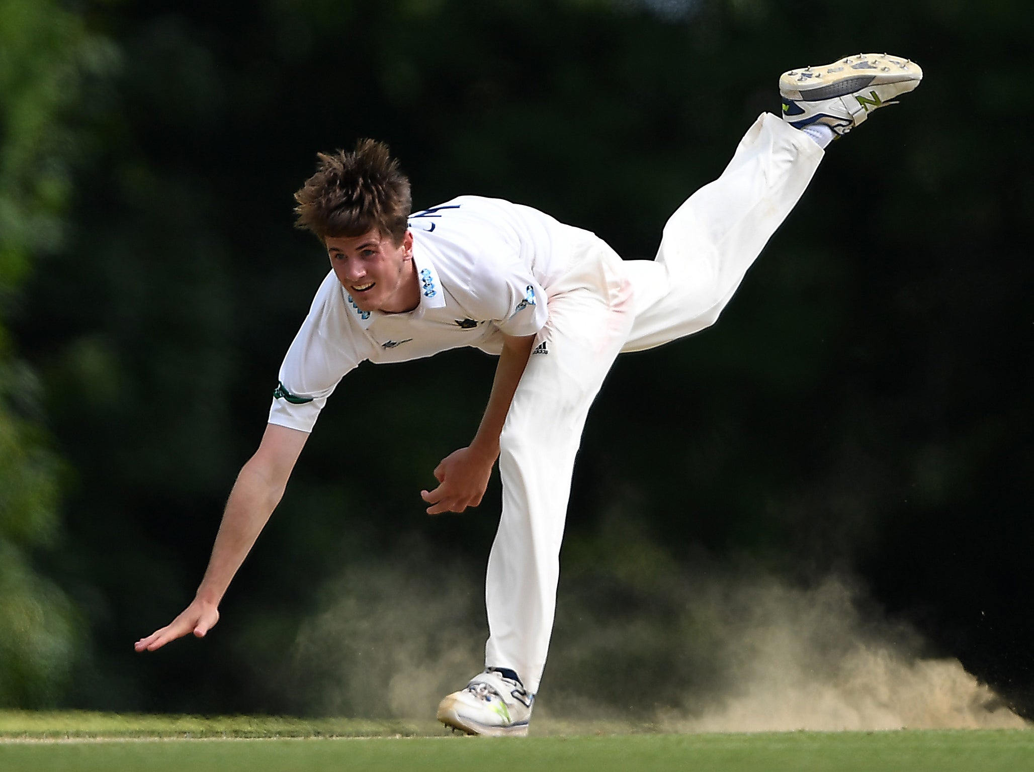 George Garton of Sussex in action