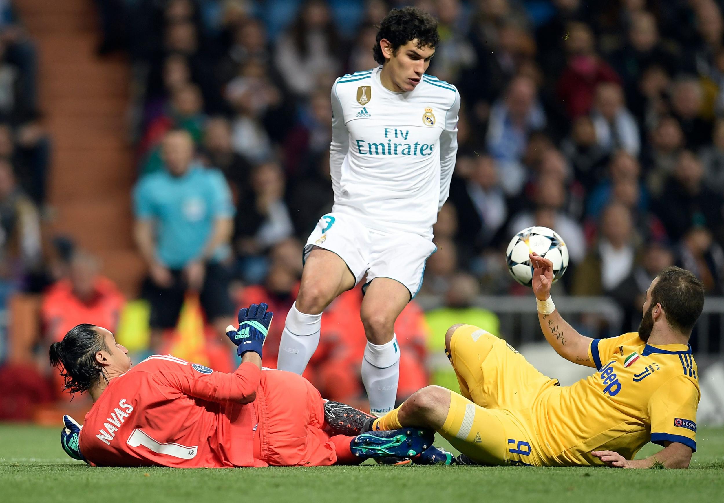 The youngster looked nervy throughout.