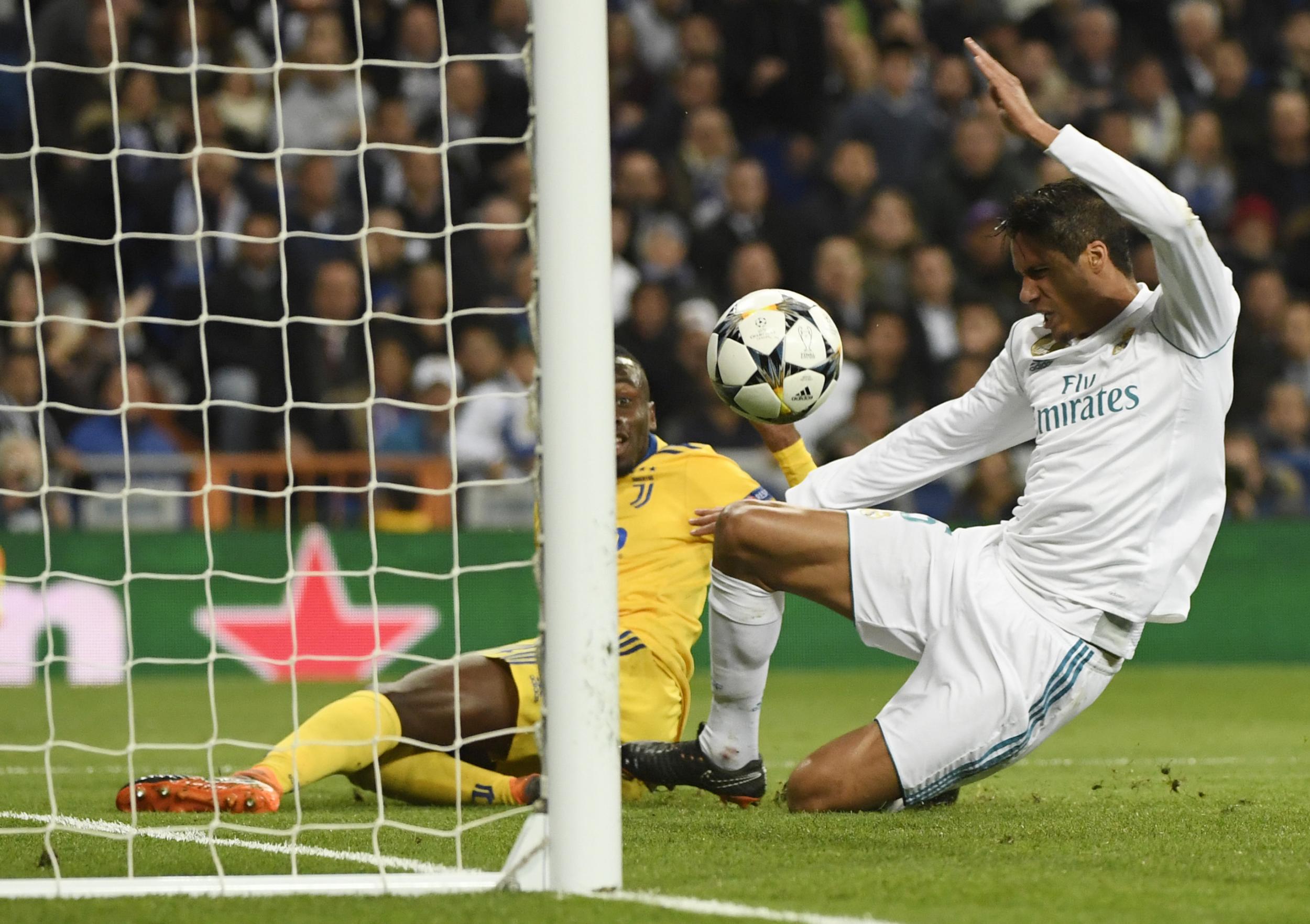 Should’ve taken command of the defence in the suspension-enforced absence of skipper Sergio Ramos but Madrid were all over the place at the back all night.