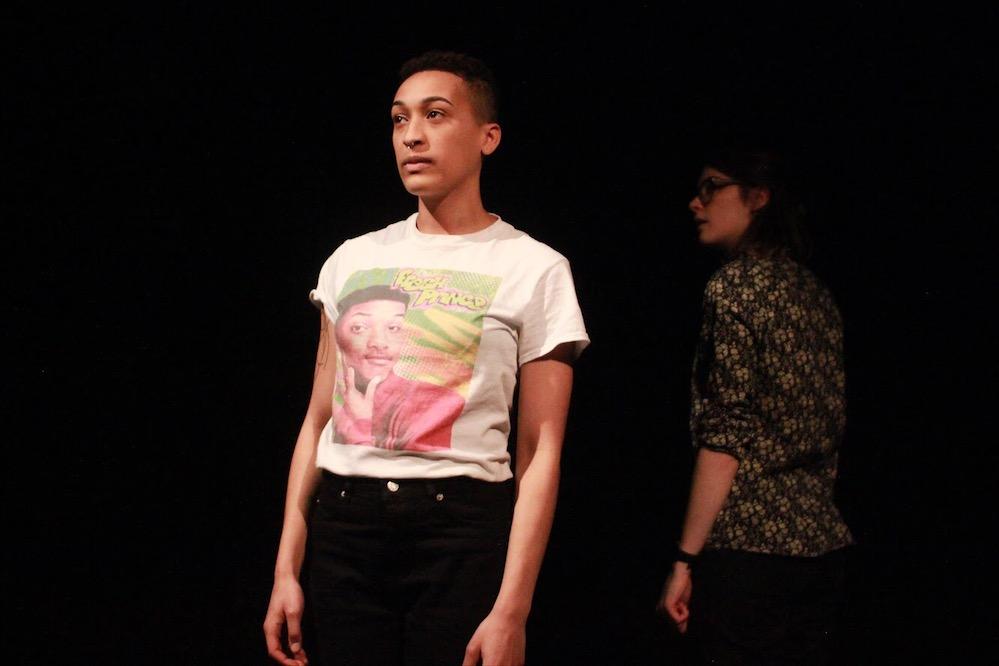 Ayo stands centre stage