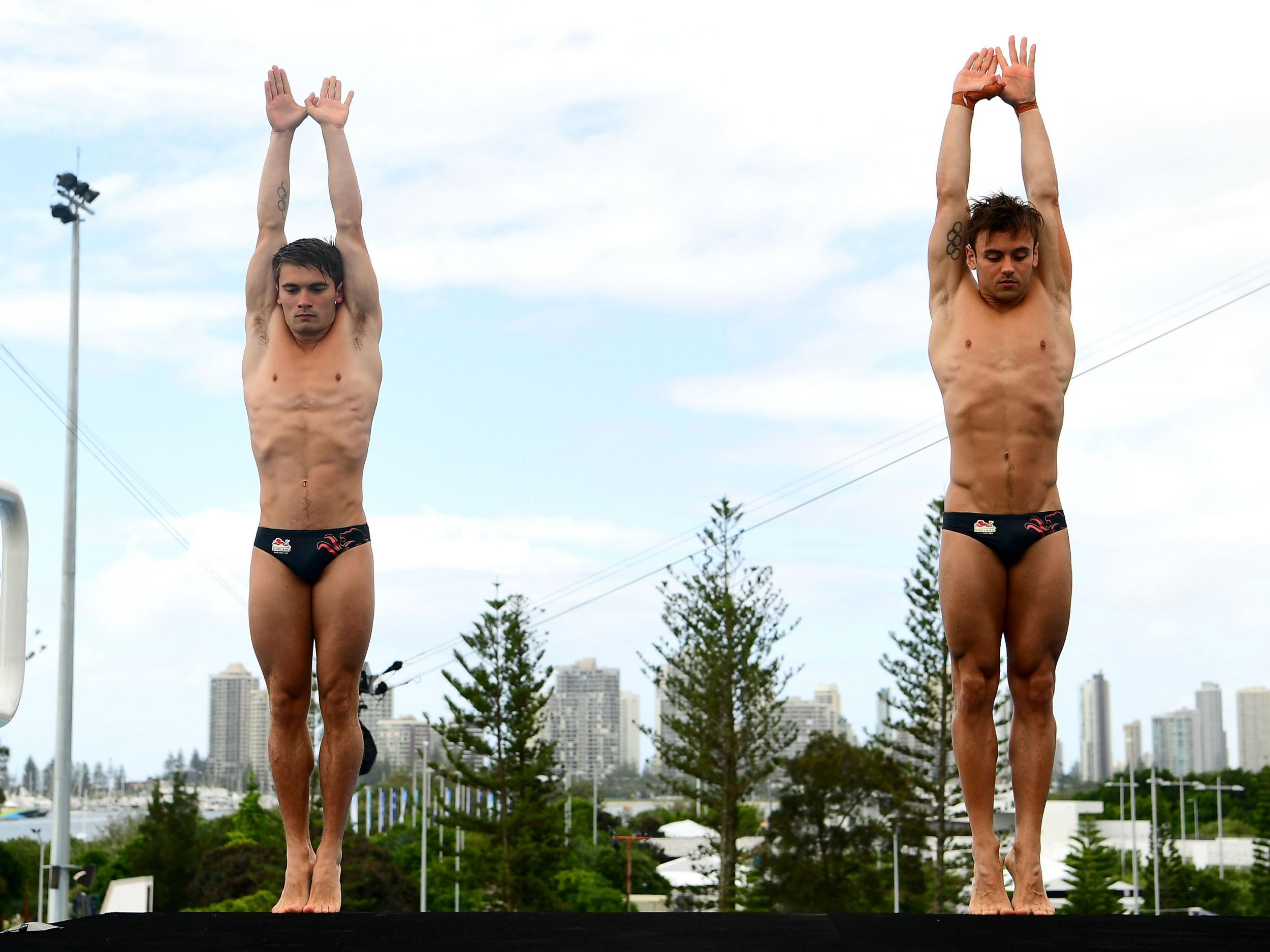 Daley and partner Dan Goodfellow triumphed on the Gold Coast