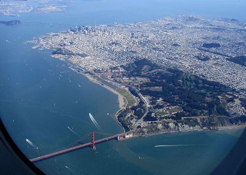 Flying into SFO is always a pleasure