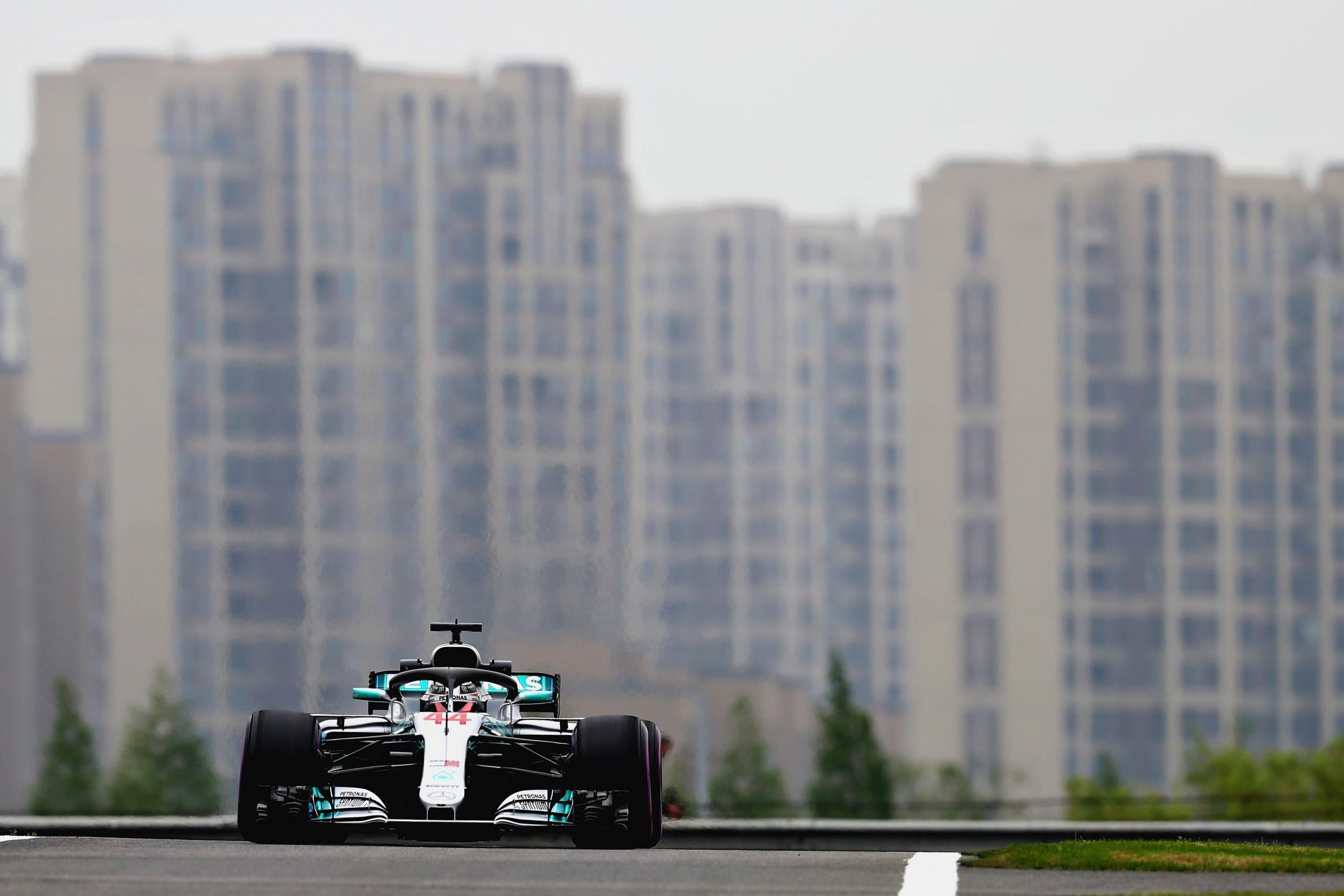 Lewis Hamilton was the fastest in early practice