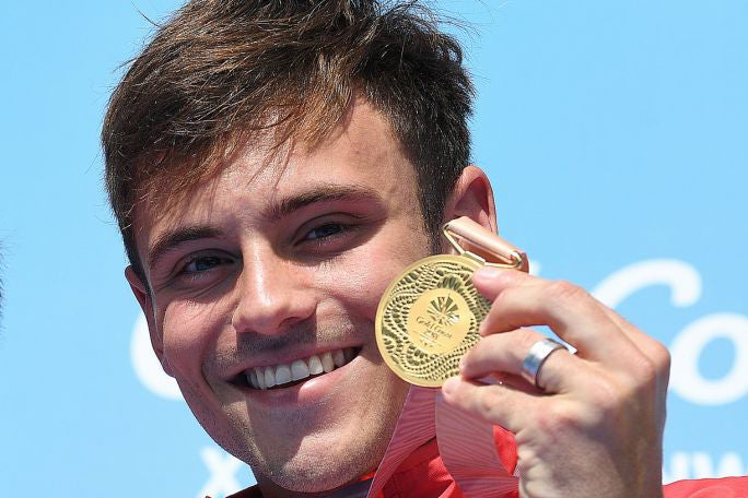 Tom Daley won gold in the pool