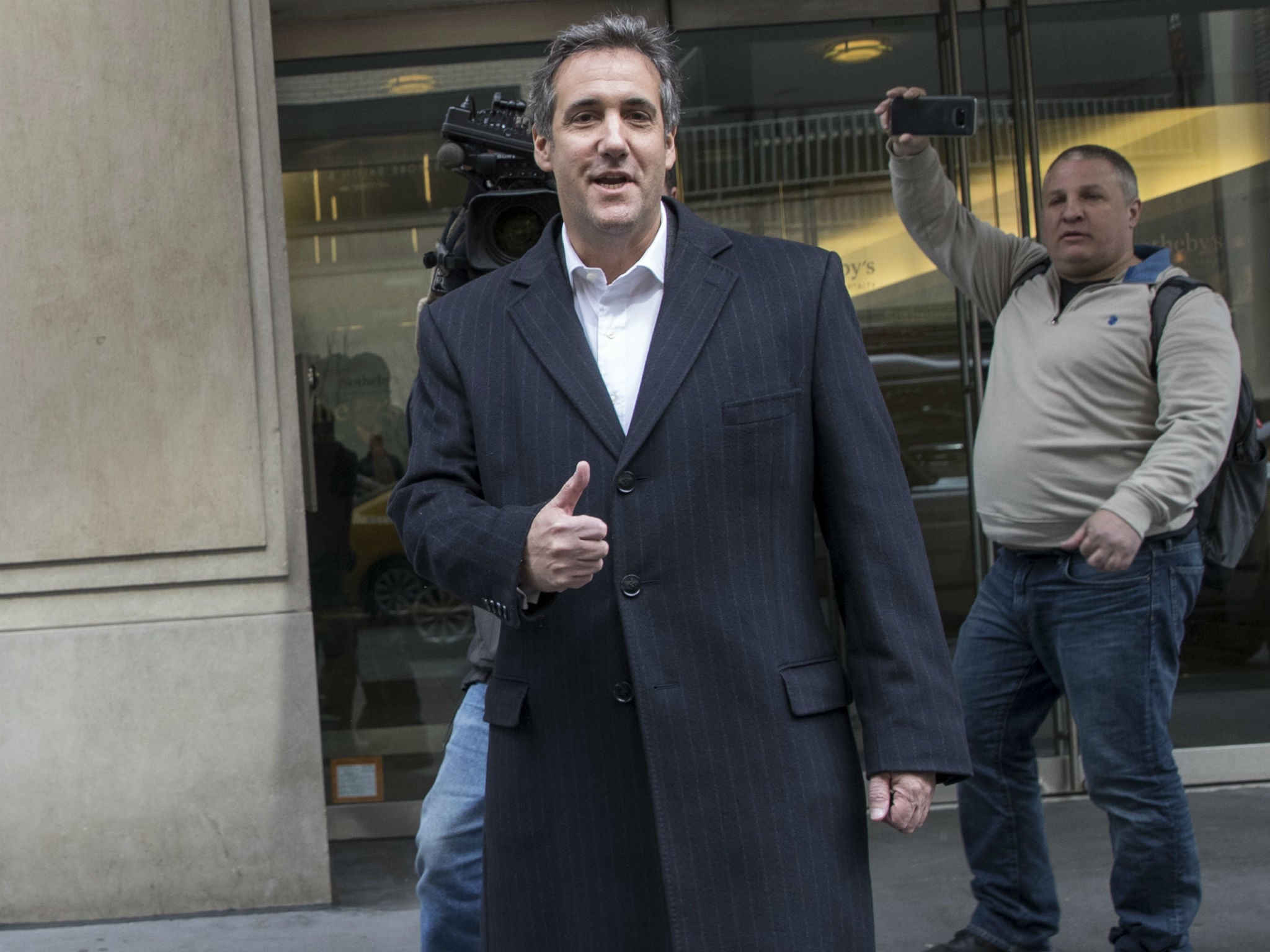 Donald Trump's personal lawyer Michael Cohen