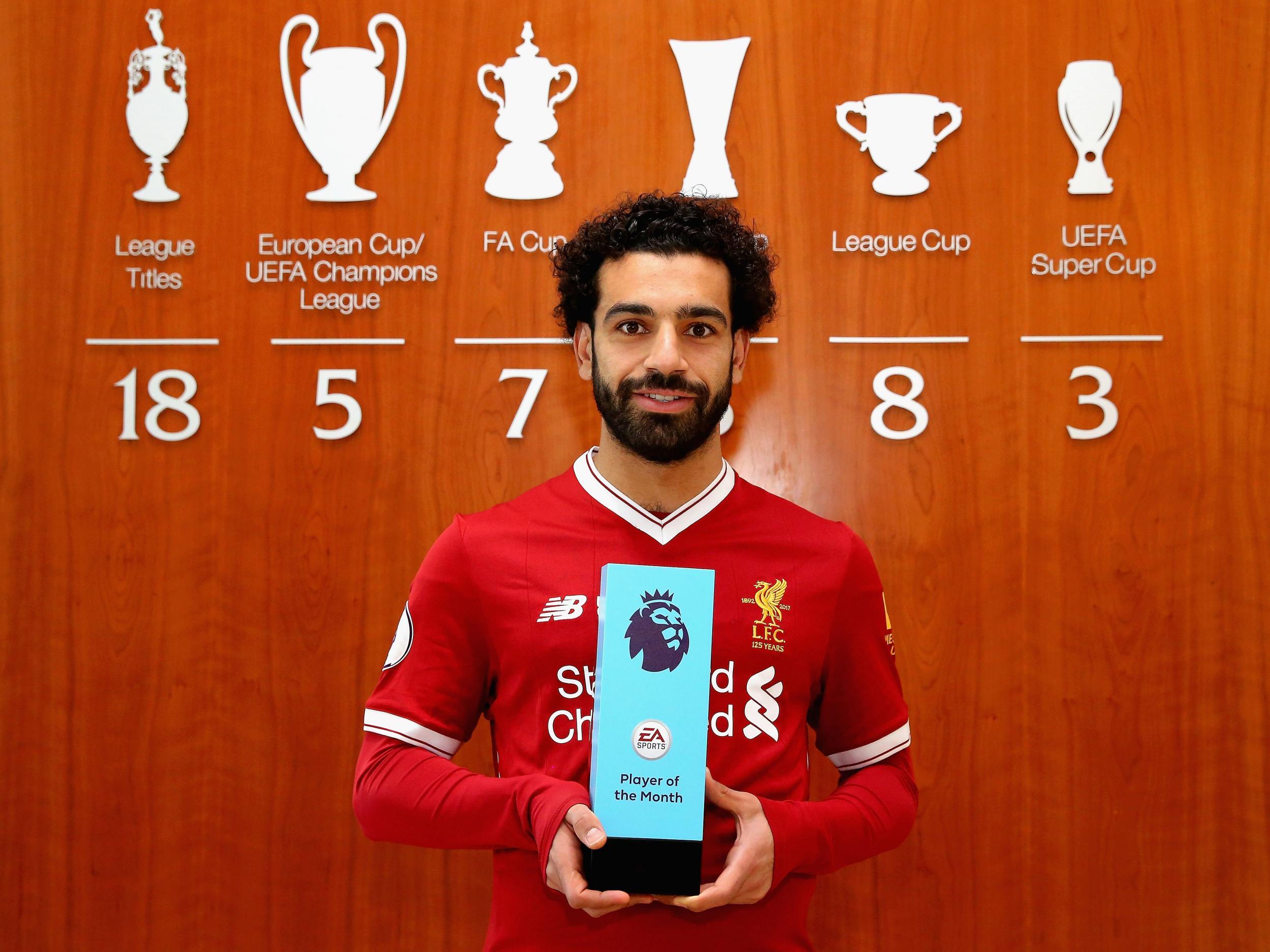 Mohamed Salah wants to add trophies to his individual accolades