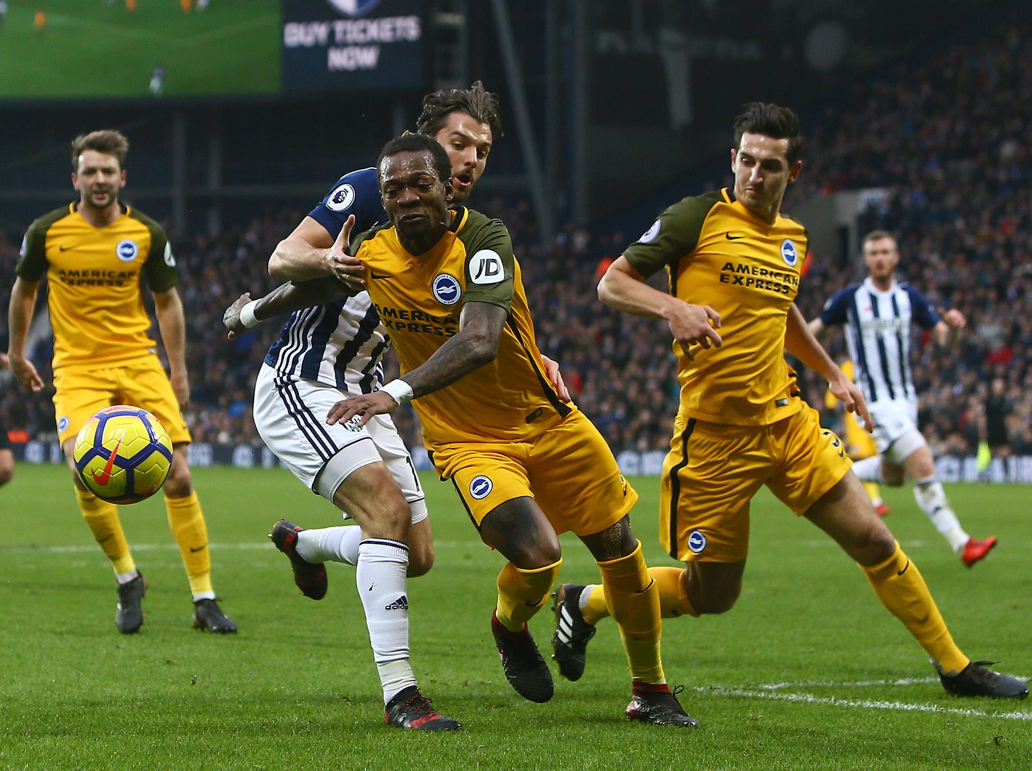 Jay Rodriguez and Gaetan Bong clashed in January