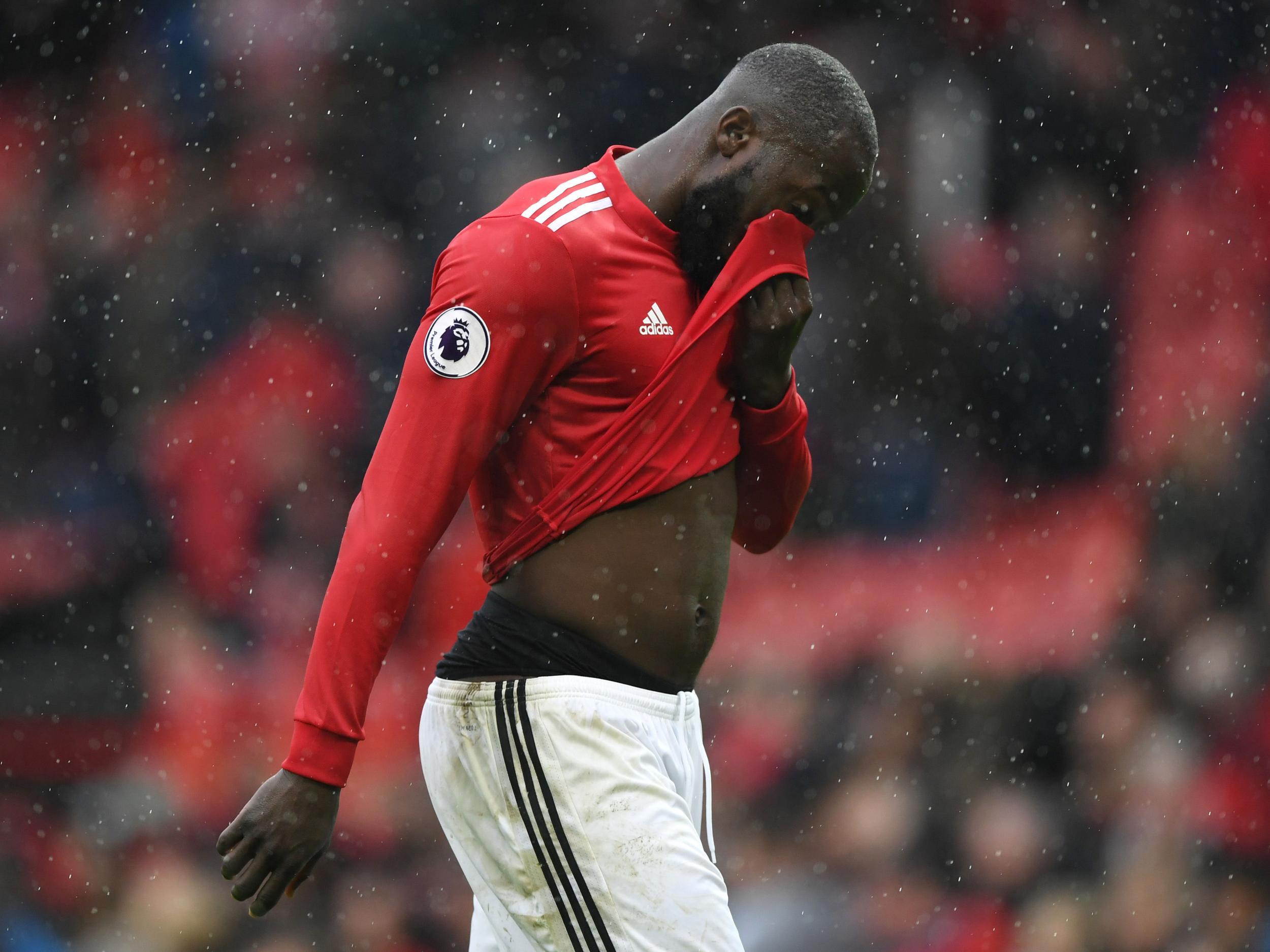 Romelu Lukaku suffered an ankle injury against Arsenal last month