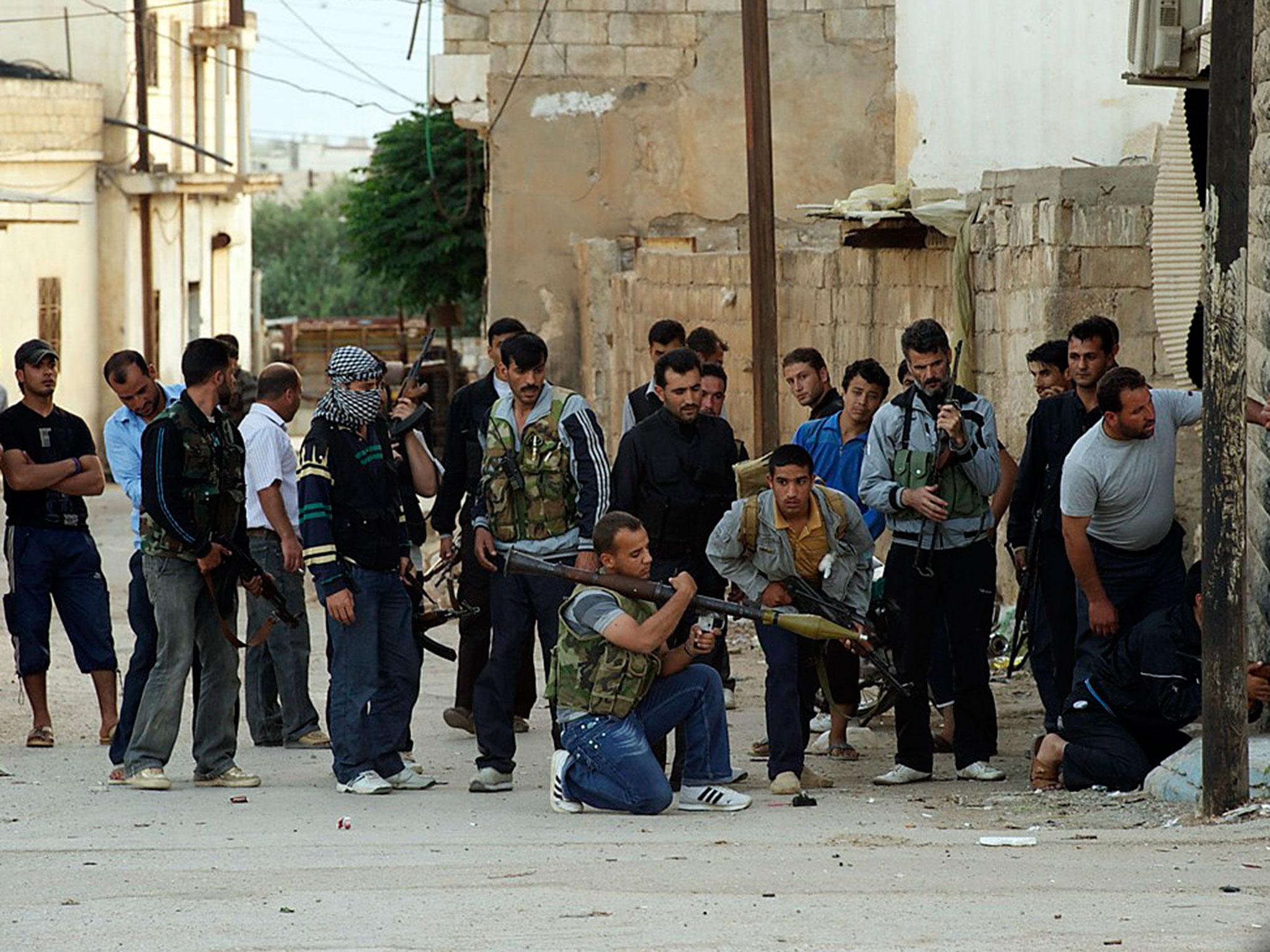 Kafr Zeita, near Hama, became associated with the rebel Free Syrian Army (FSA)