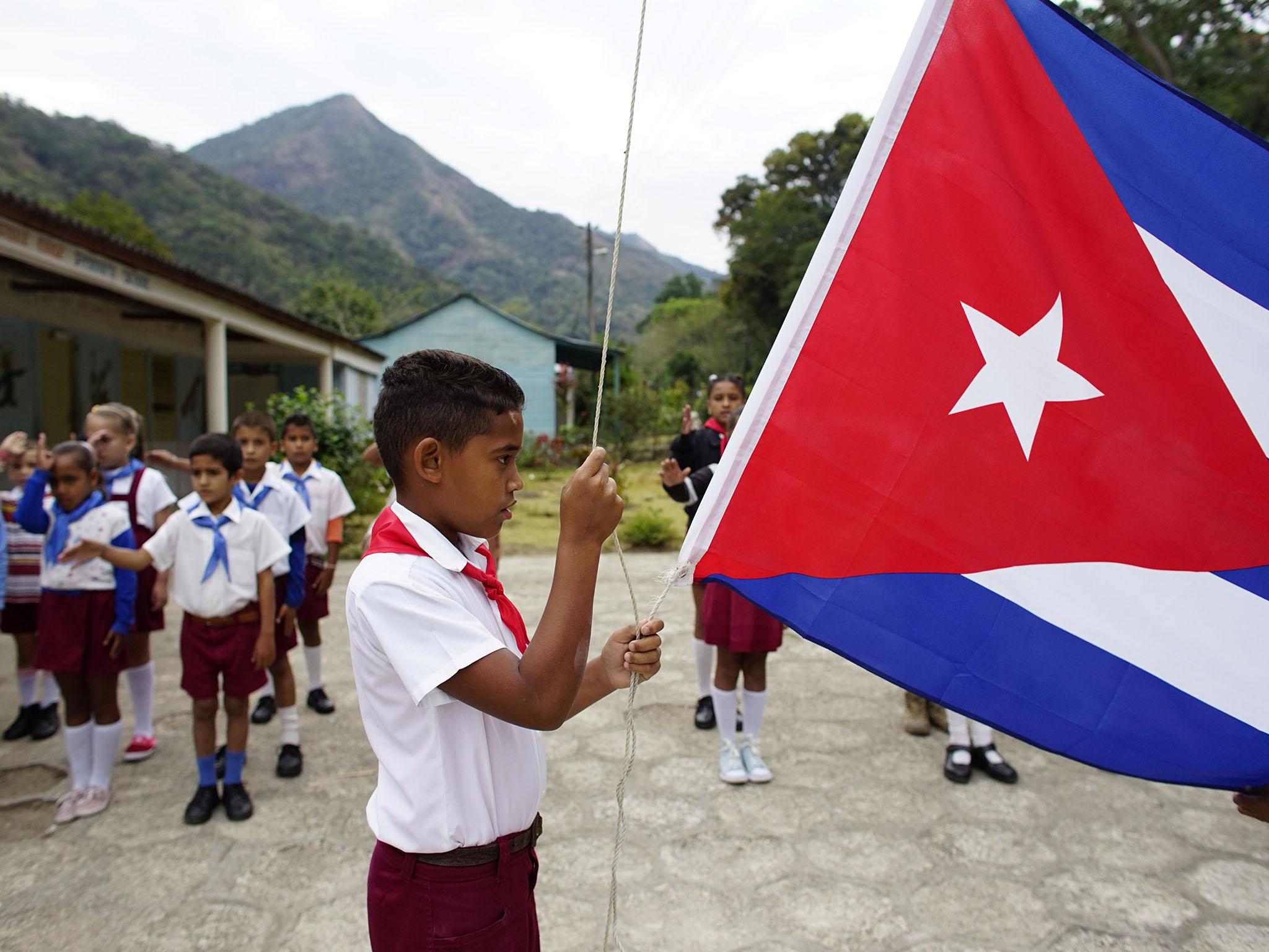 The government has installed medical facilities, schools and paved roads to remote villages like Santo Domingo