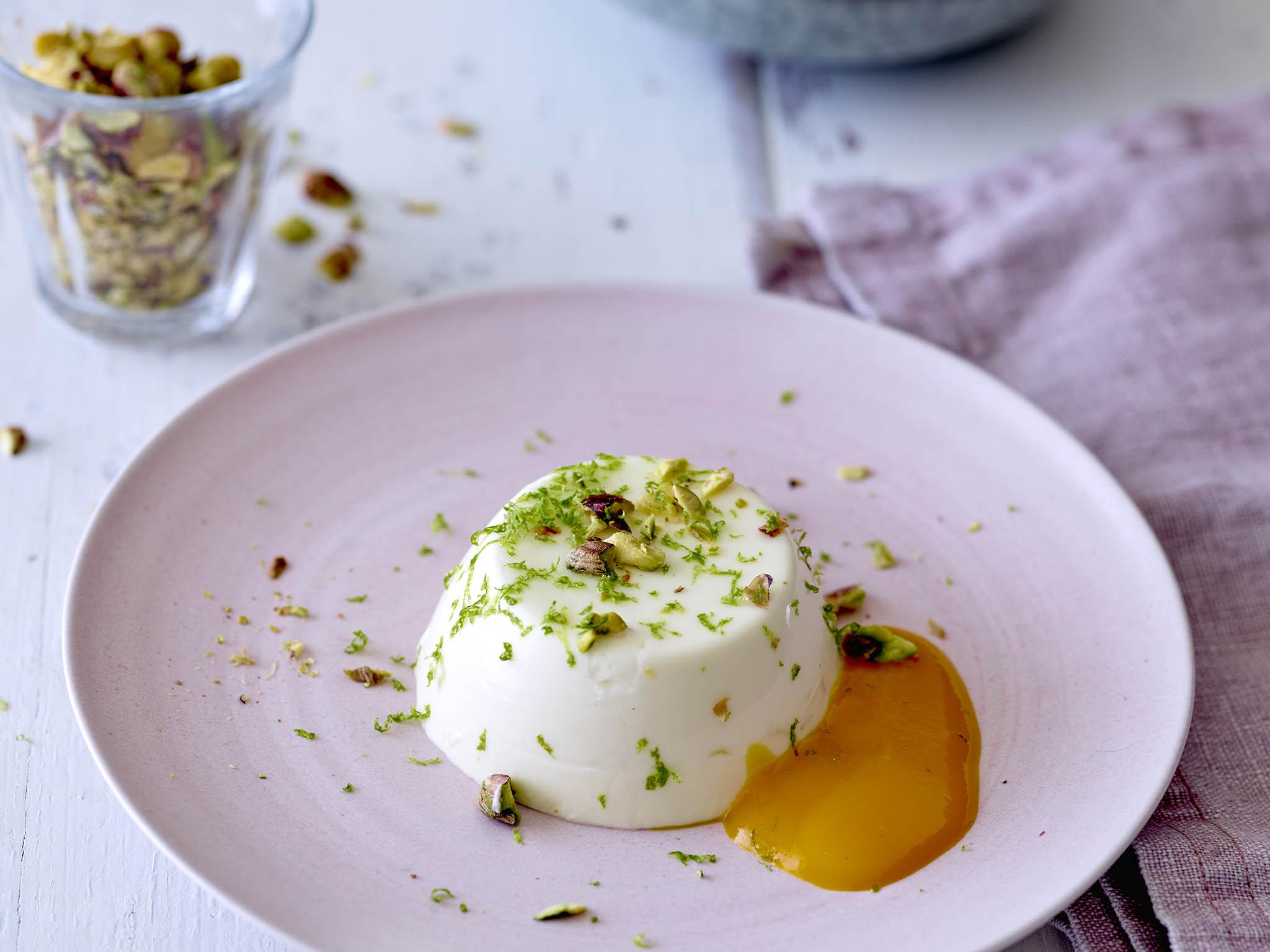 Get ahead cook, panna cotta recipe