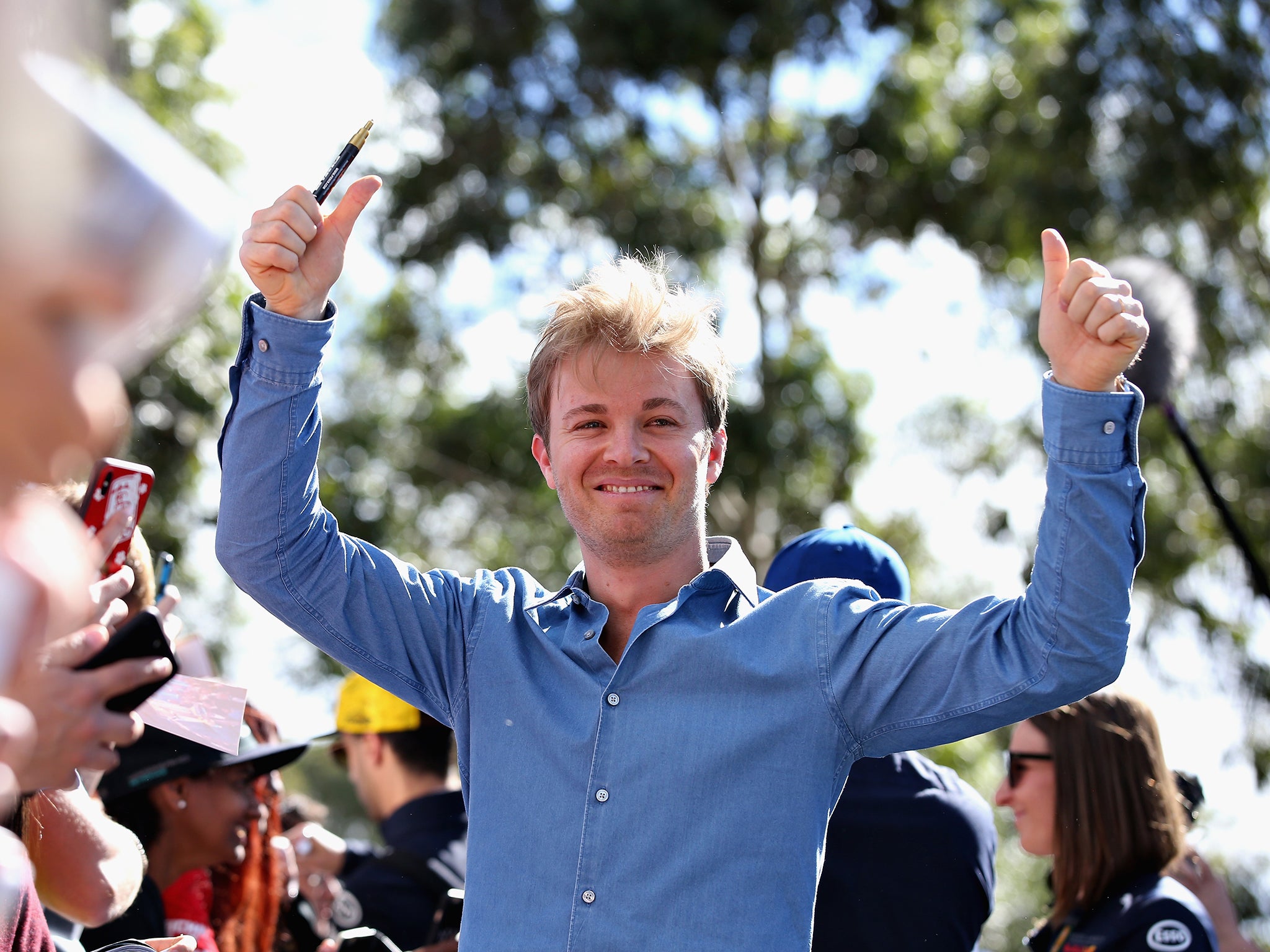 Nico Rosberg will be part of the new Twitter broadcast