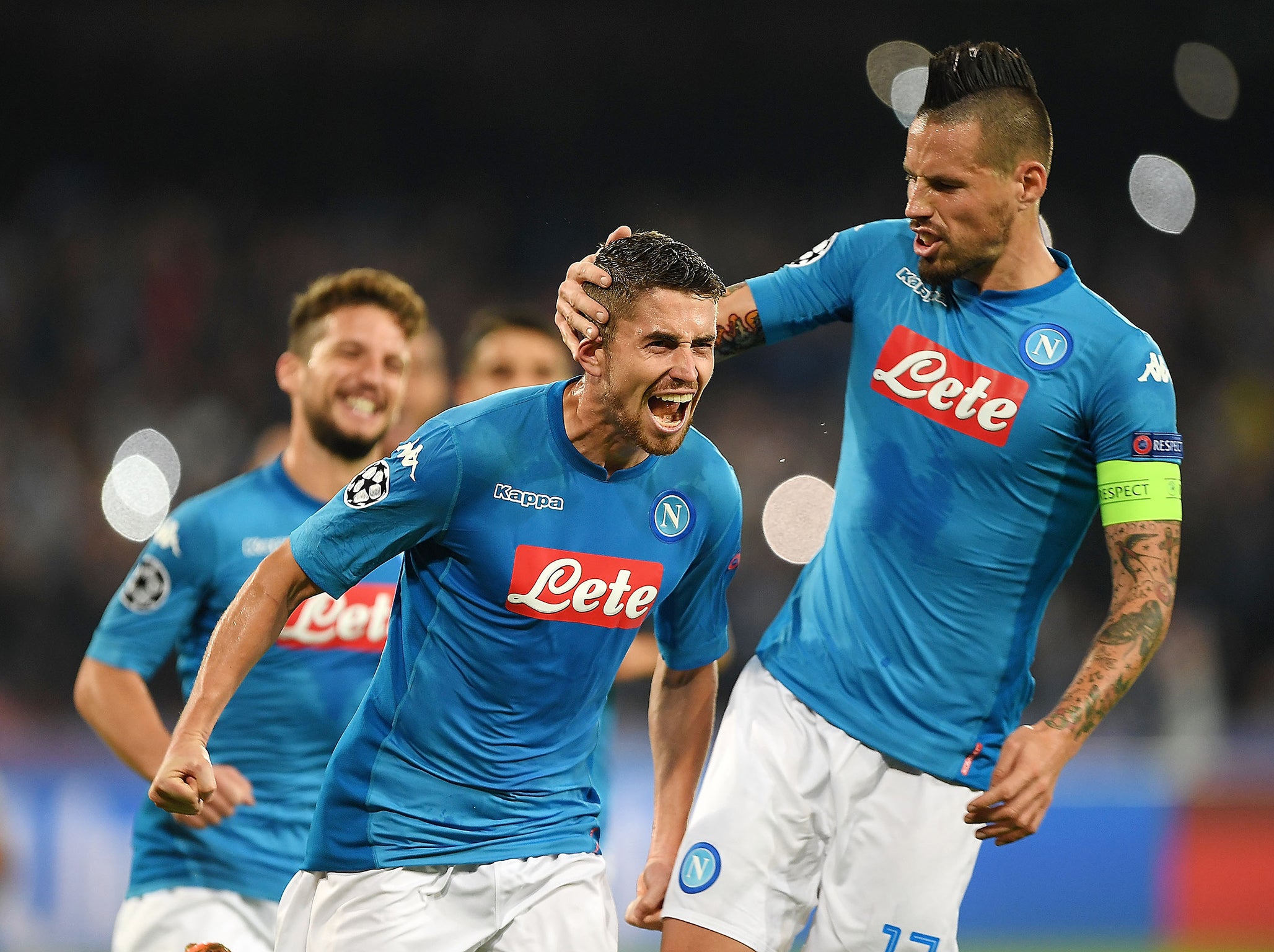 Jorginho and Marek Hamšík work very well in tandem