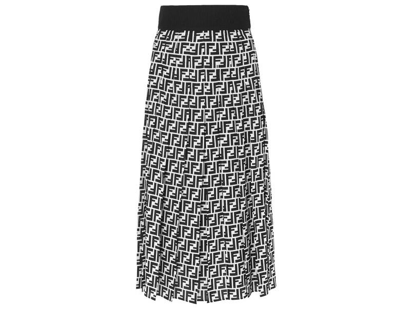 Fendi, Printed Silk-Georgette Midi Skirt, £1,450, Net-a-Porter