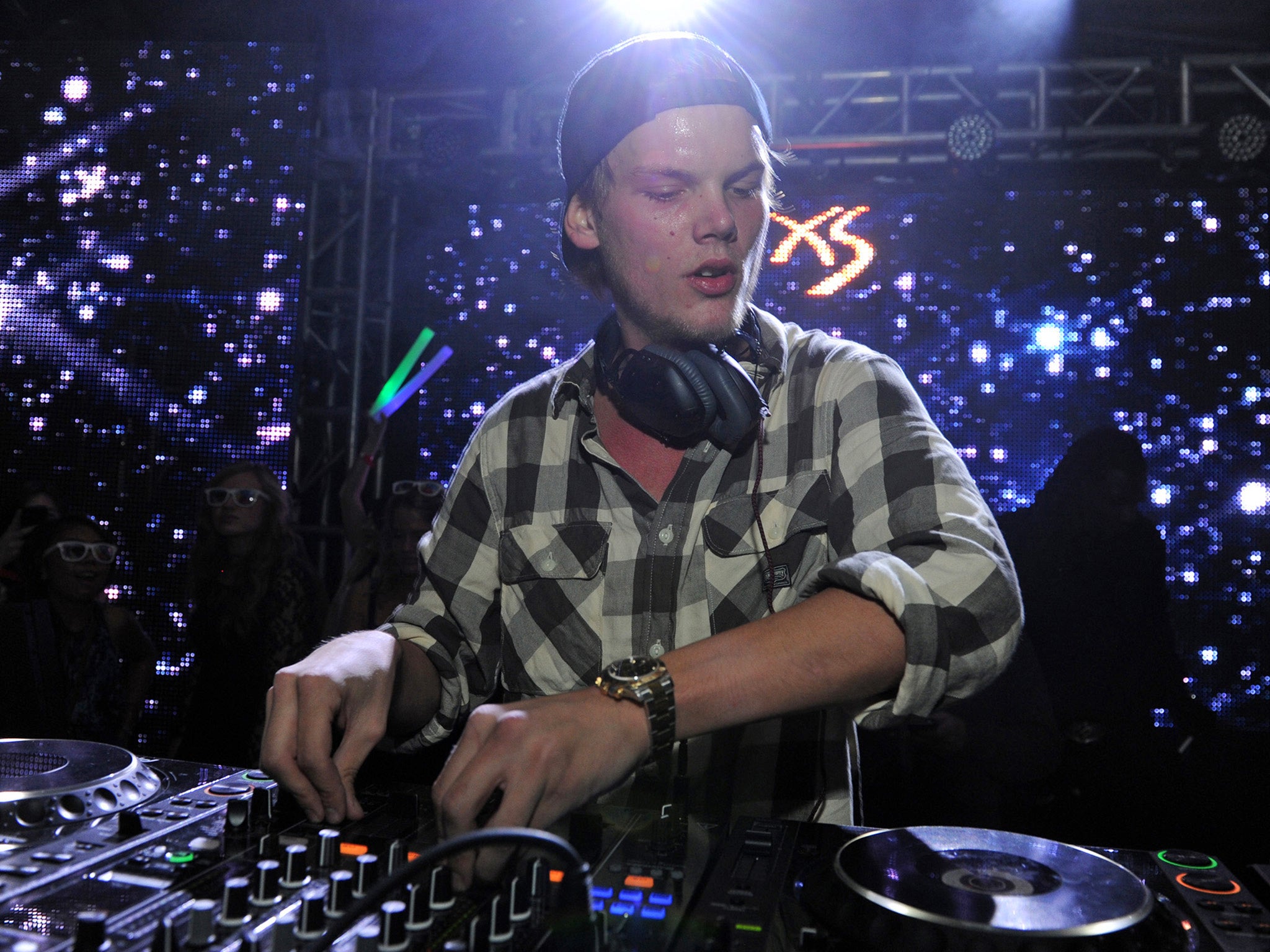 Avicii performing at the 2013 Sundance Film Festival in Utah