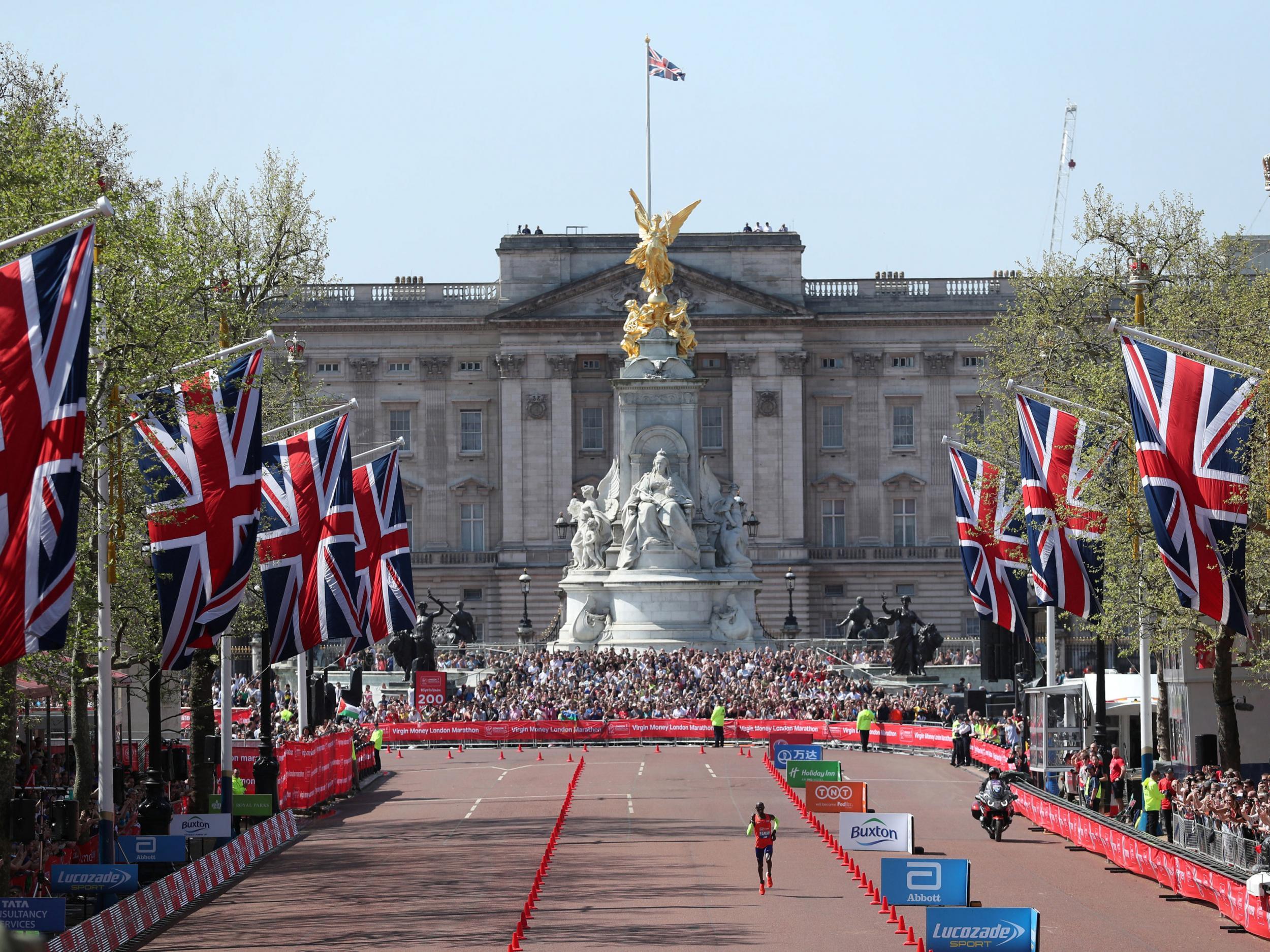 The capital was bathed in sunshine on Sunday