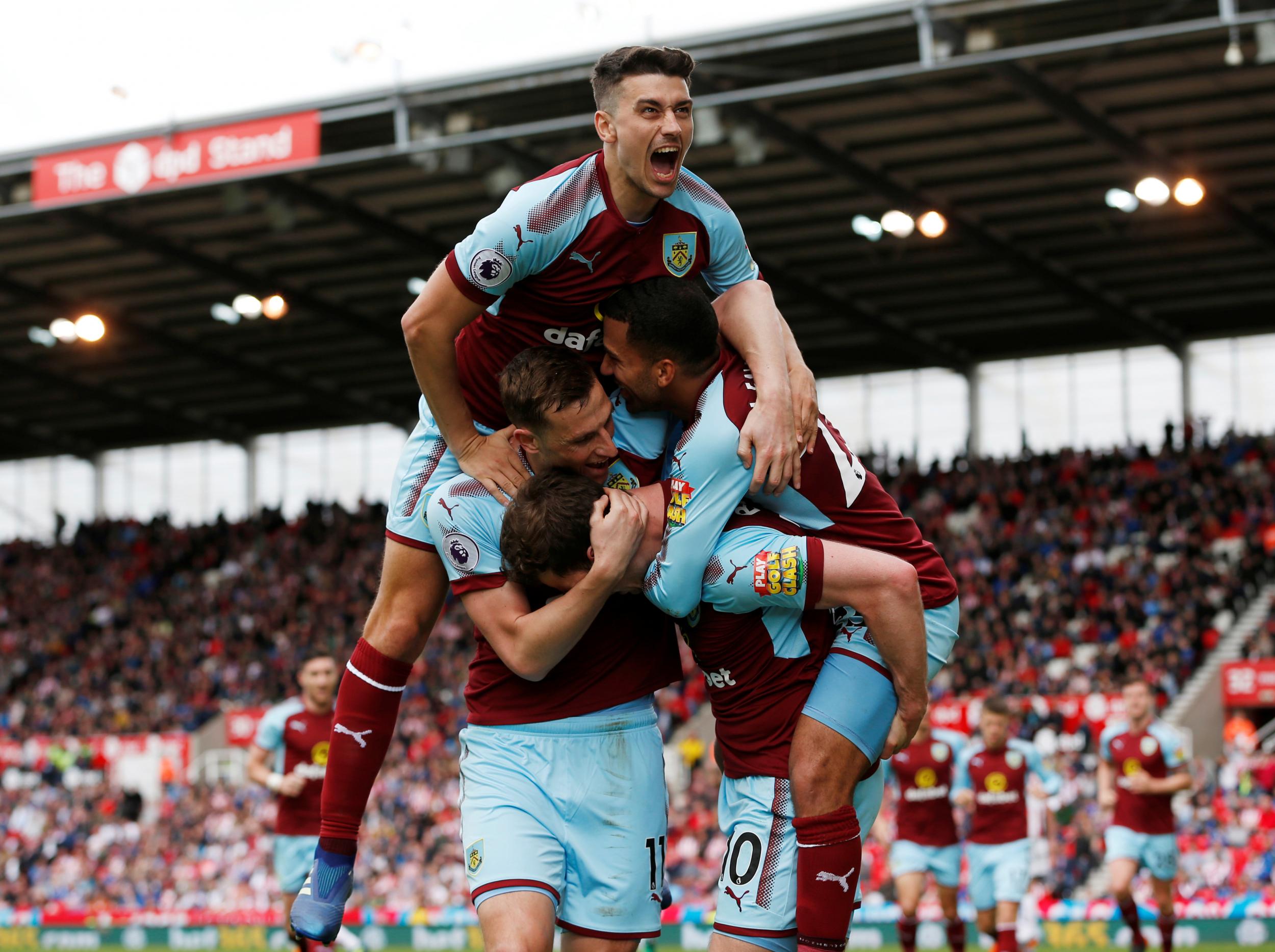 Burnley struck in the second-half to snatch a point