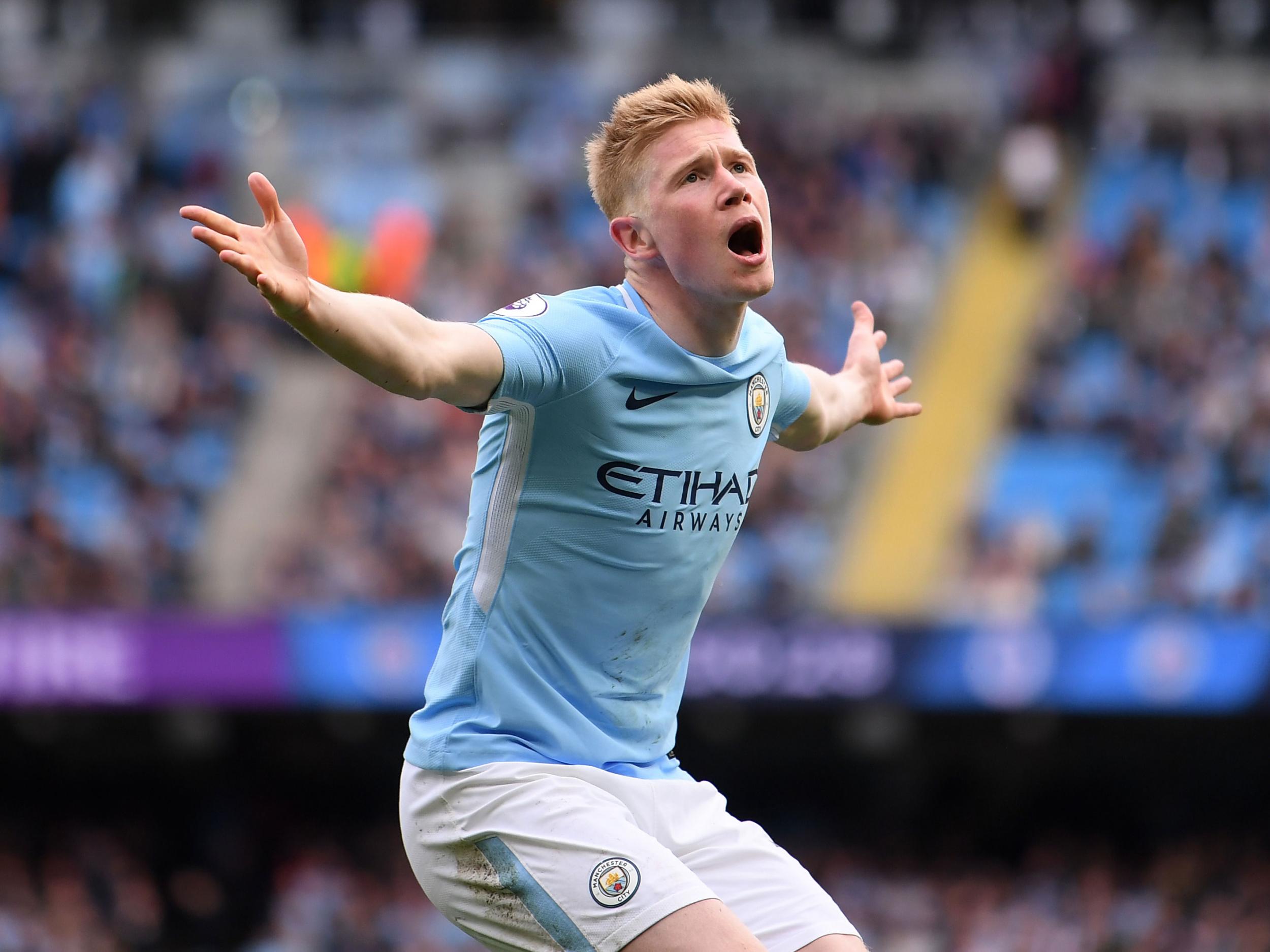 Kevin de Bruyne has been Manchester City’s outstanding player this season