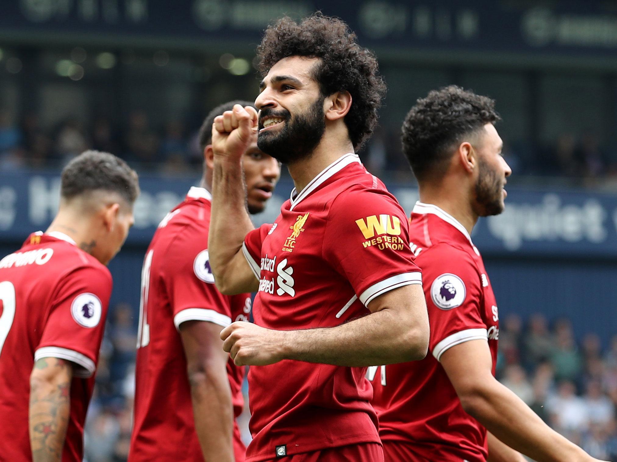 Salah looked to have put Liverpool on course for victory