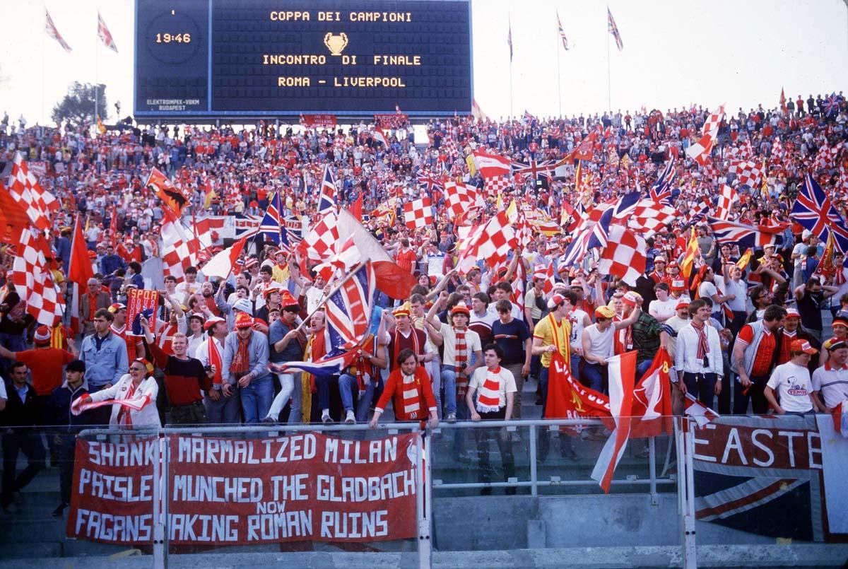 'Shanks marmalized Milan/Paisley munched the Gladbach/Now Fagan's making Roman ruins'