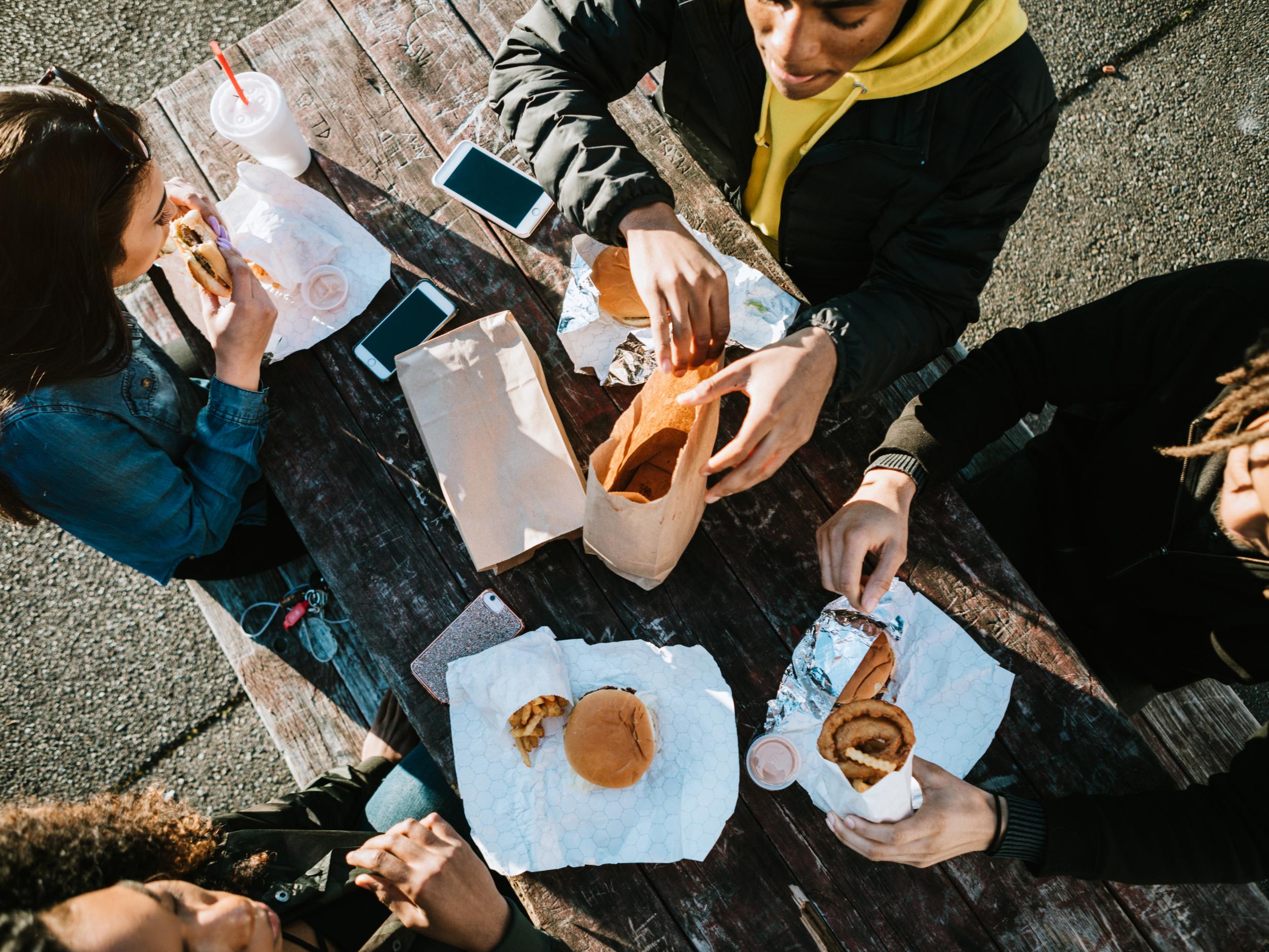 The poorest parts of Britain have the highest amounts of fast food outlets