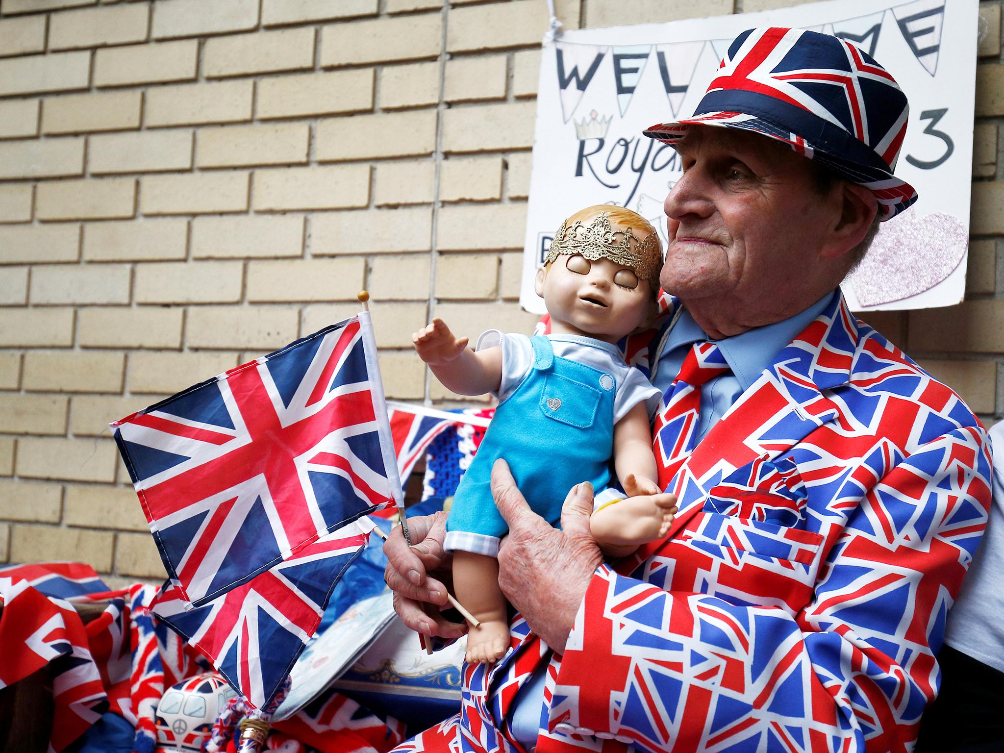 Terry Hutt, 82, camped out for 15 days to be ready to welcome the Royal baby