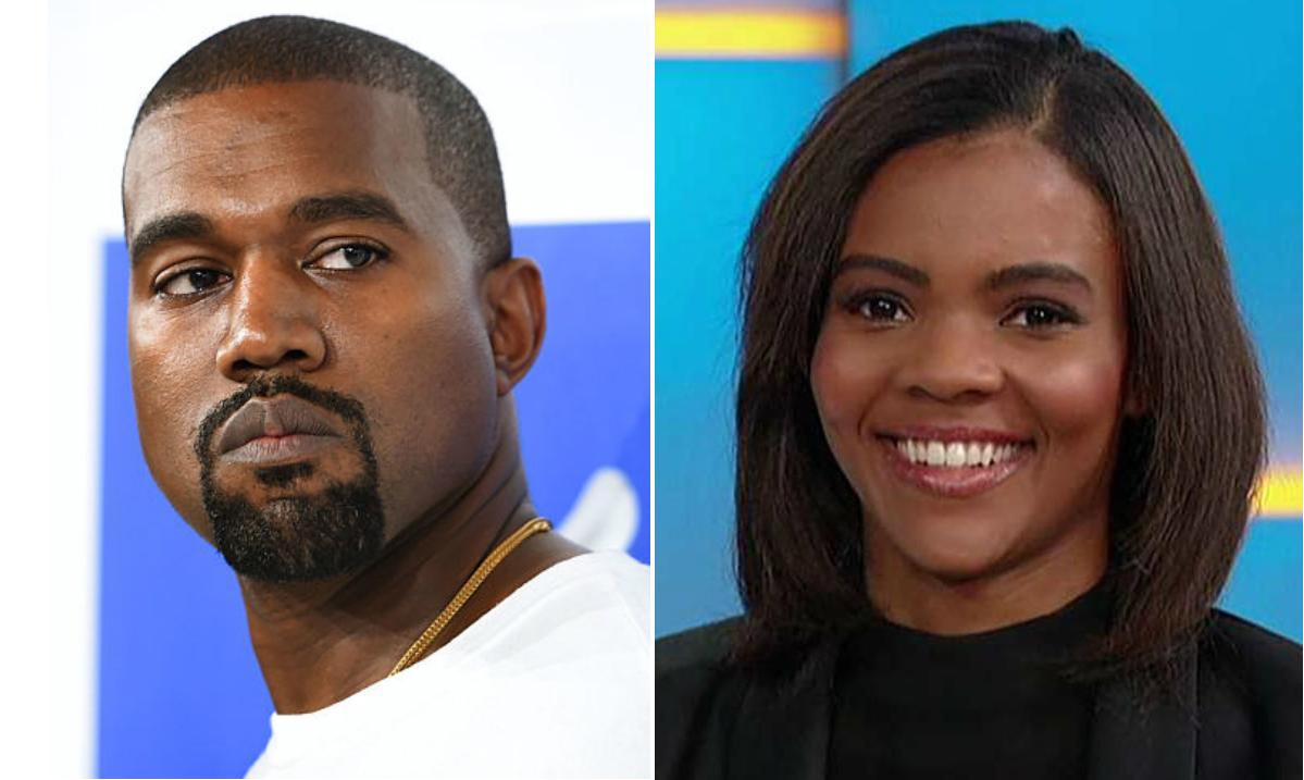 Kanye West and Candace Owens