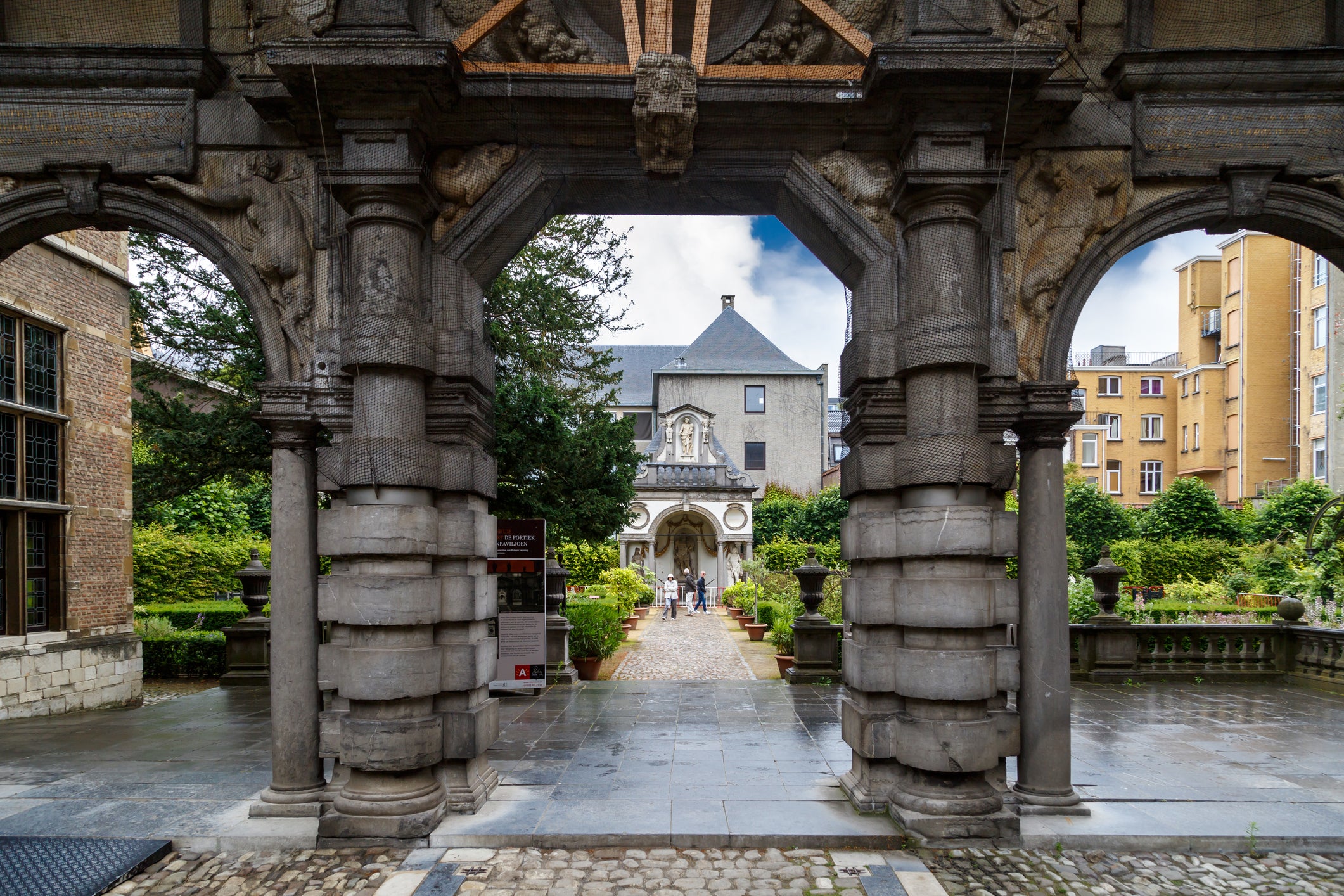 The exterior of Rubenshuis, where Rubens lived until his death (Getty)