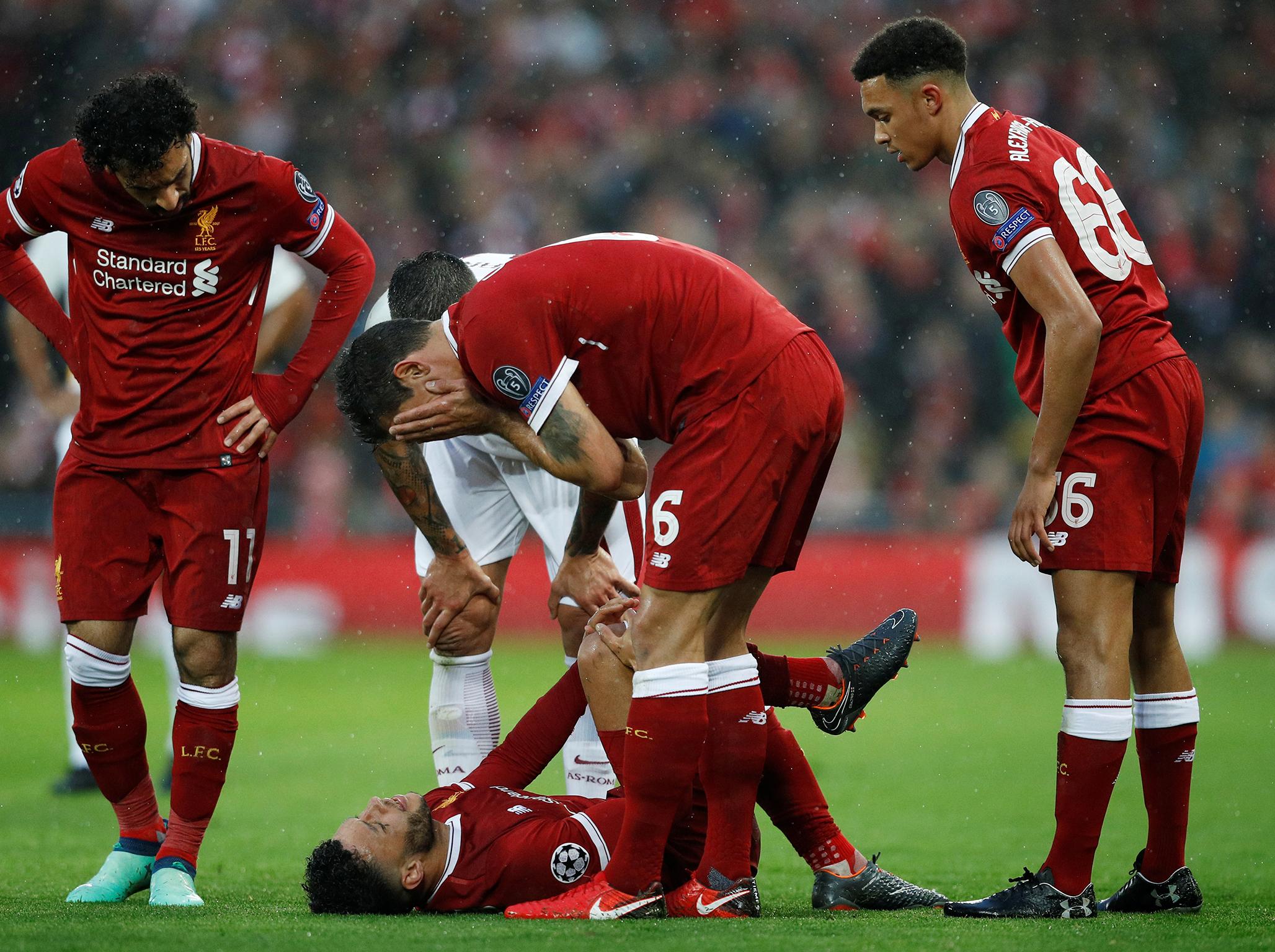 Oxlade-Chamberlain was taken off in the first-half (Reuters)