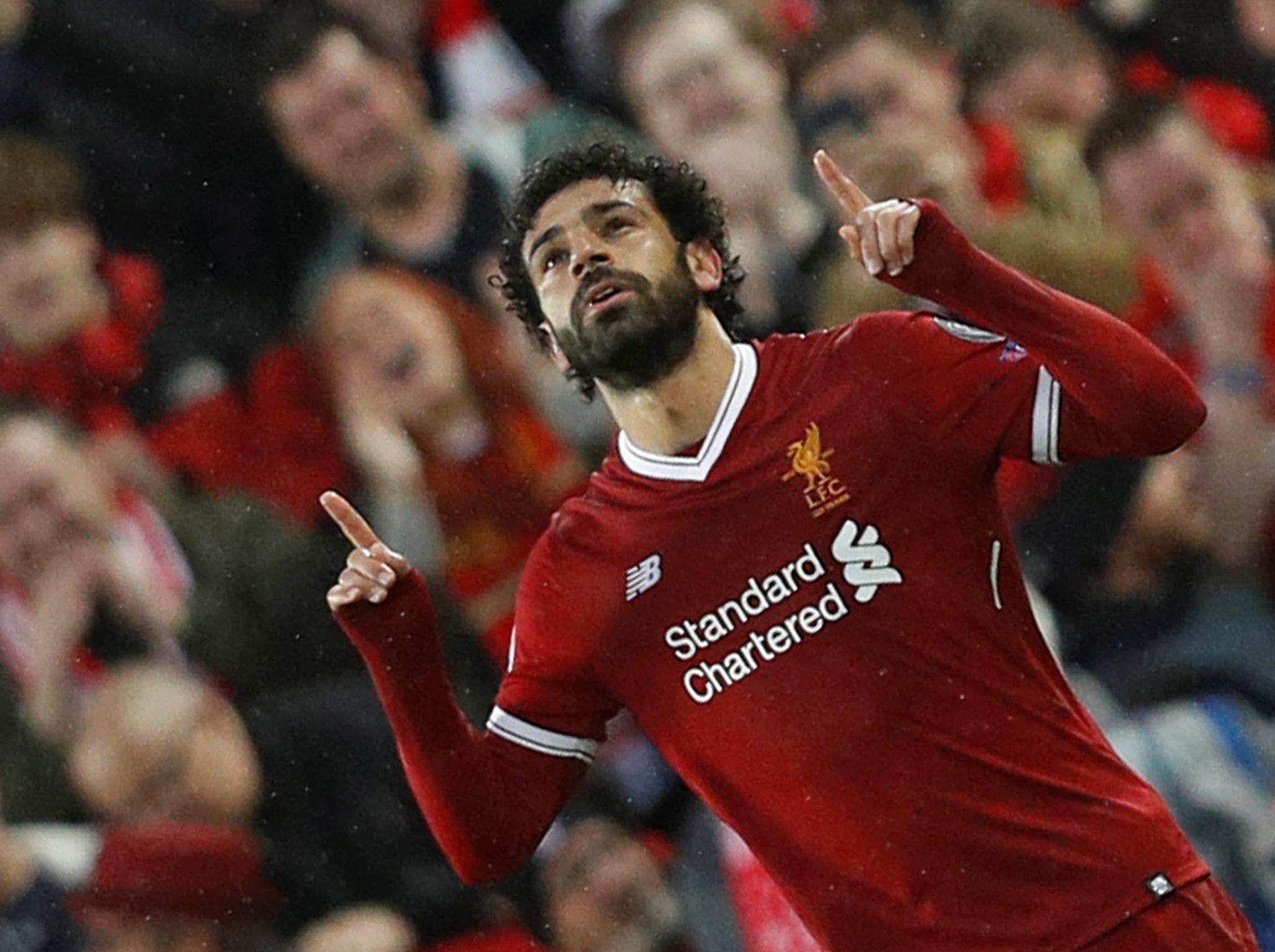 Salah has taken his and Liverpool's game to another level in this season's competitions (REUTERS)