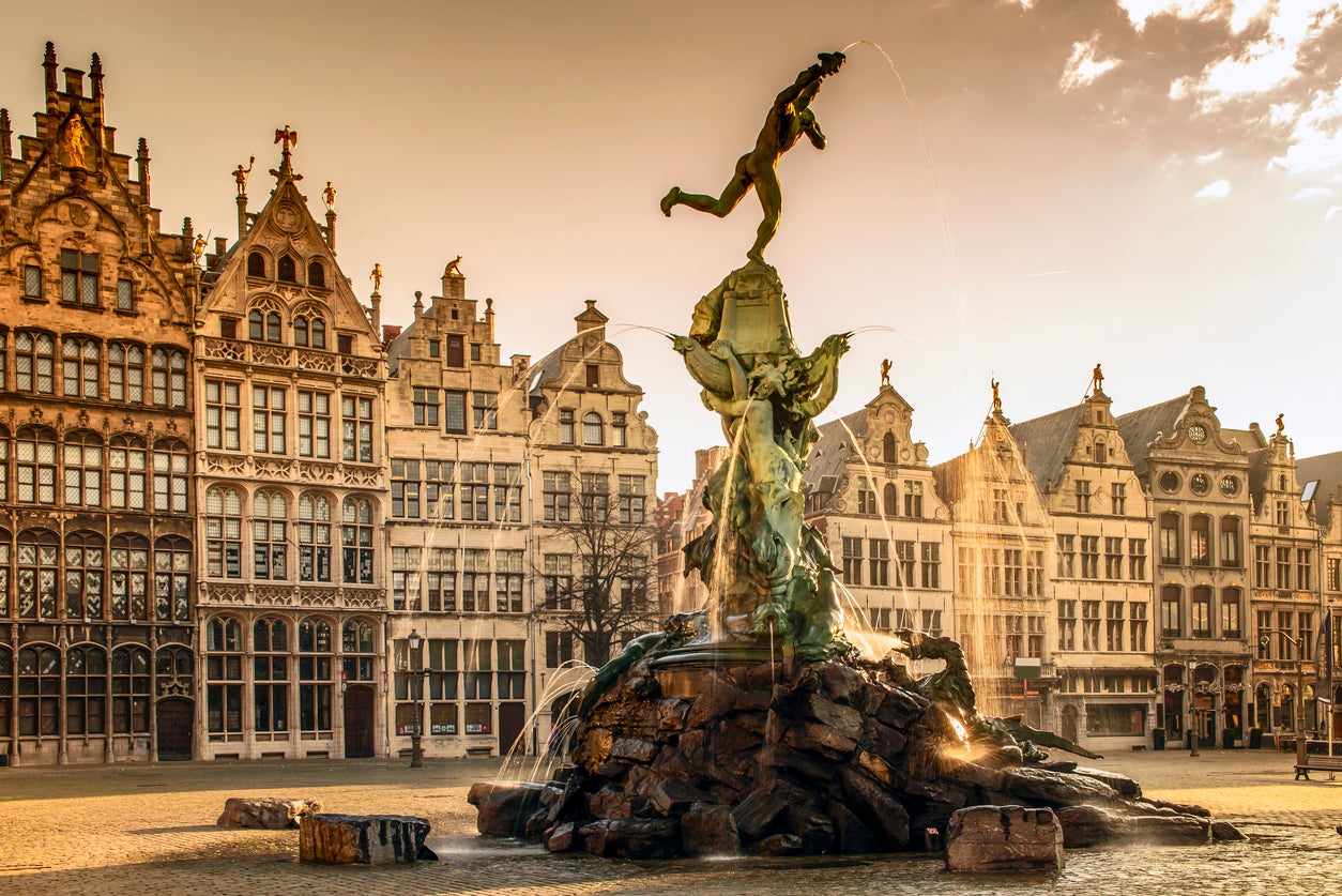 Antwerp’s historic main square