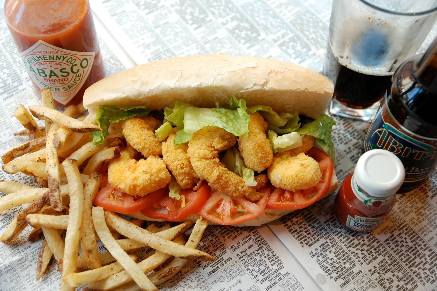 The po boy is the ubiquitous New Orleans sandwich staple