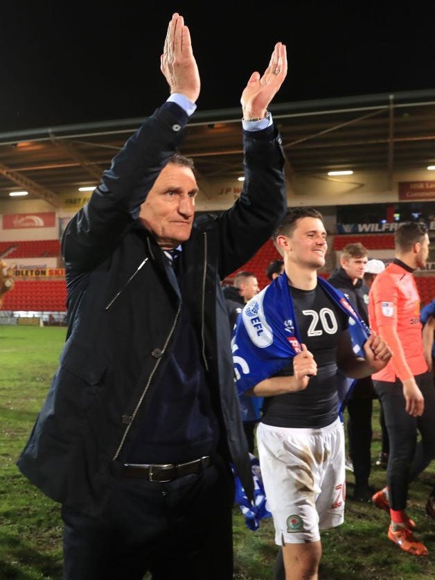 Tony Mowbray has masterminded Rovers' route back