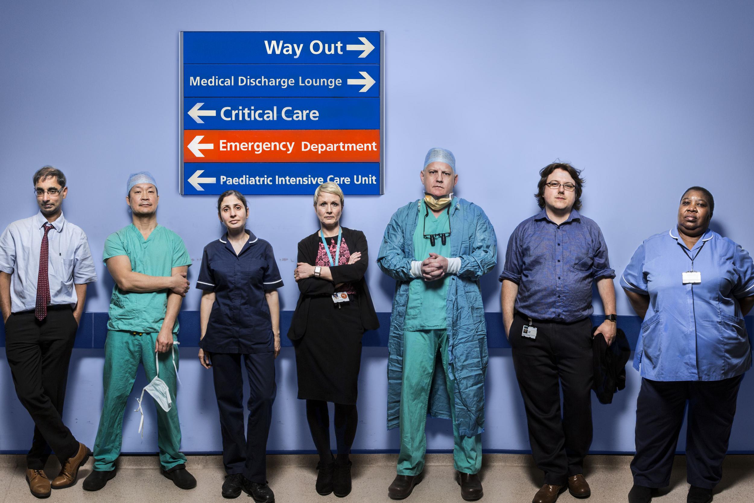 NHS staff star in the BBC's latest hospital documentary series