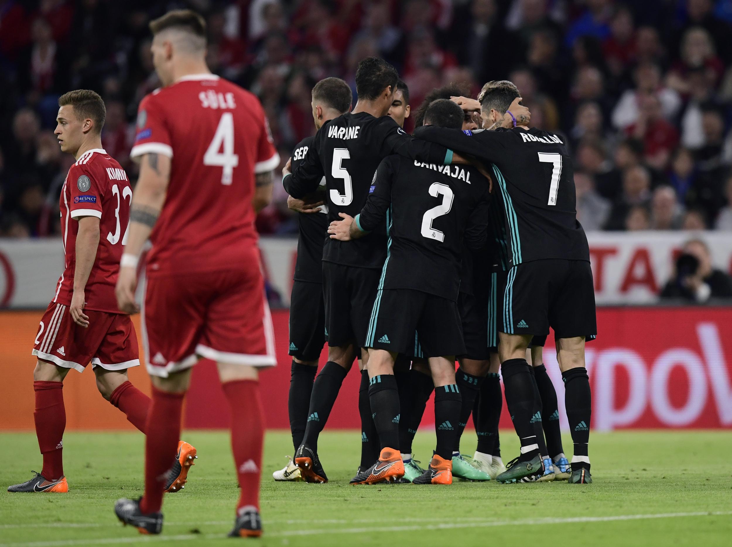 Real Madrid have the consistent beating of Bayern Munich because of their belief