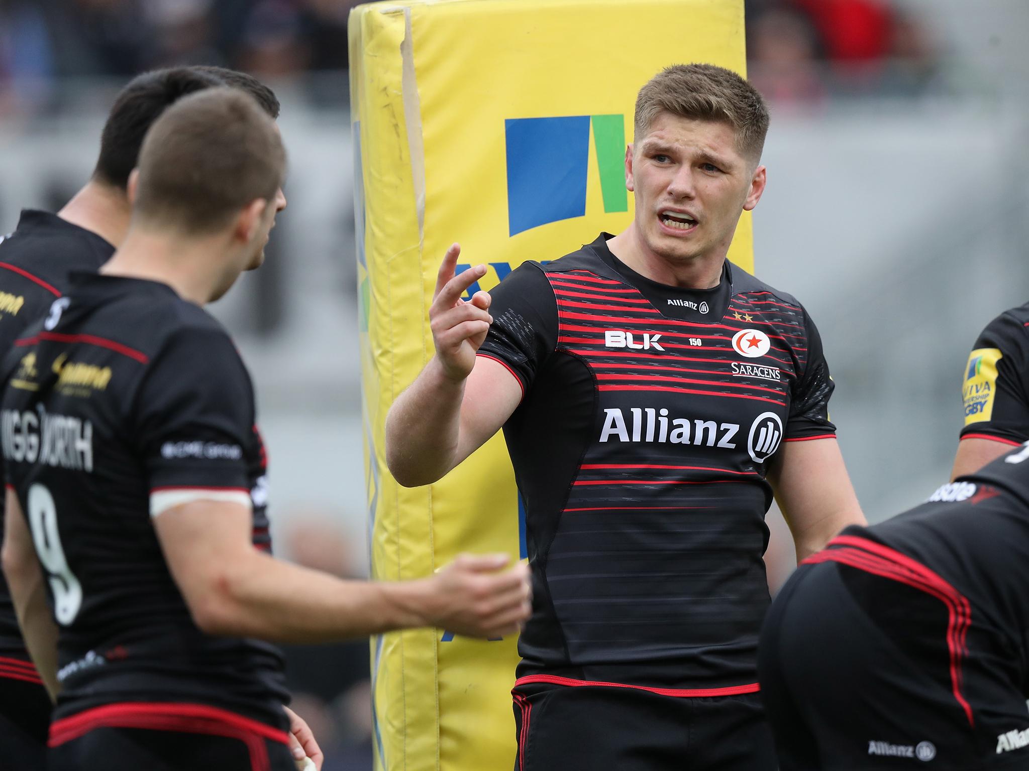 Owen Farrell has all the qualities to be the 'ideal captain' for England, says his Saracens boss Mark McCall