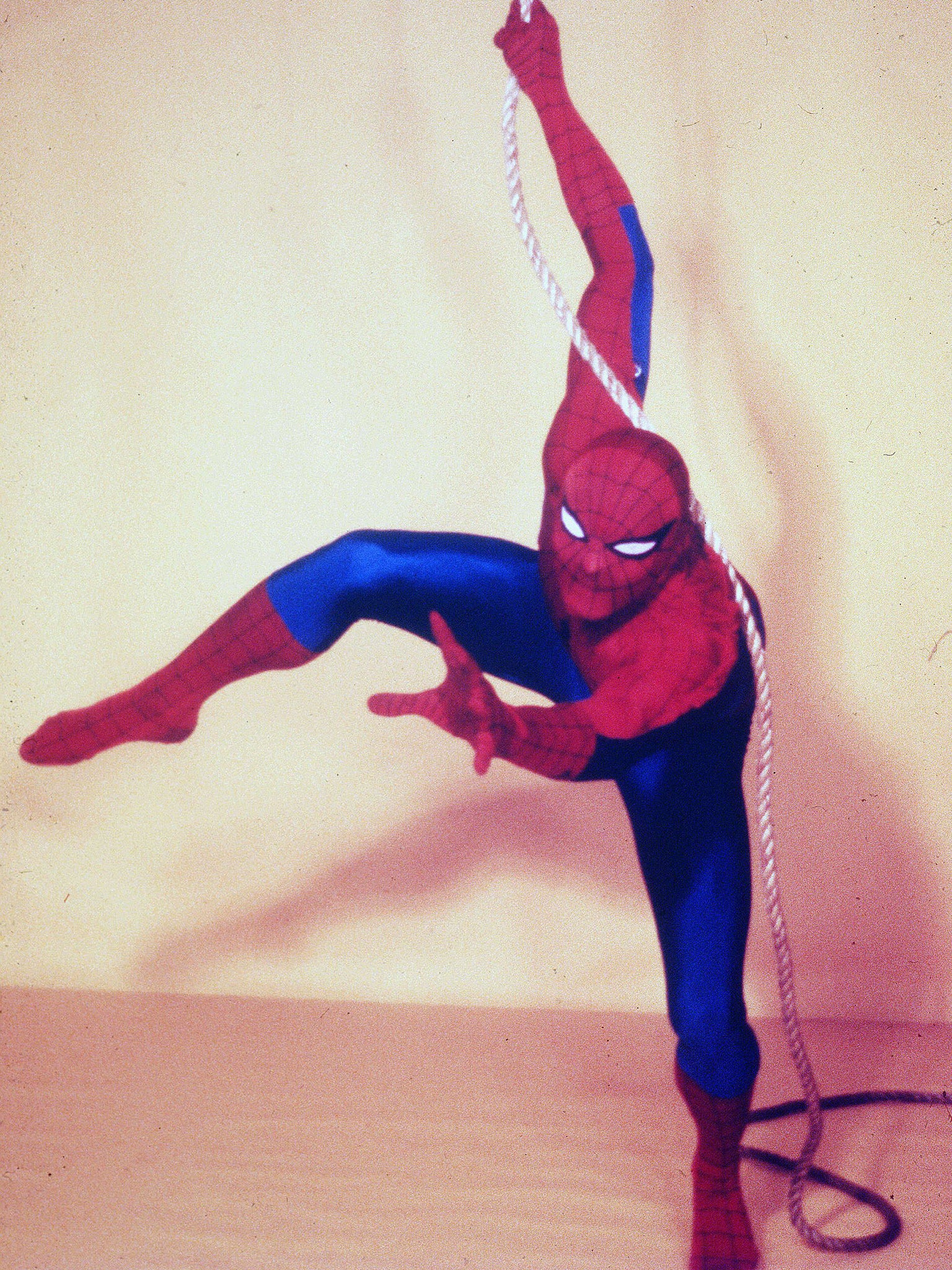 Nicholas Hammond as The Amazingly Naff Spider-Man, 1977