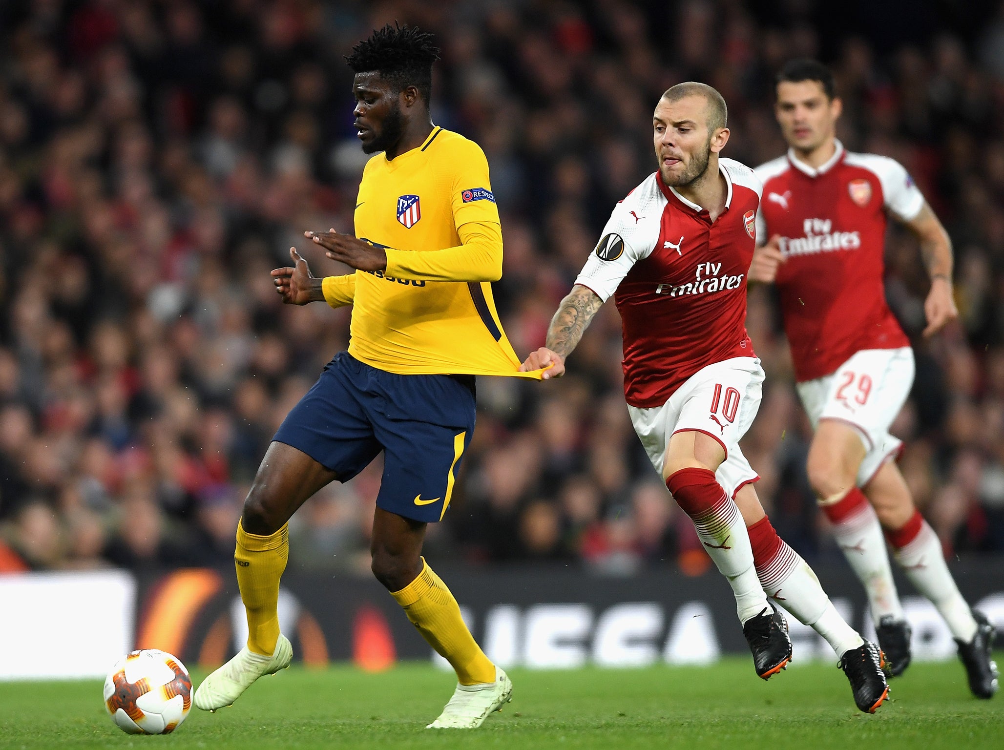 Thomas Partey exemplified the visitor's approach