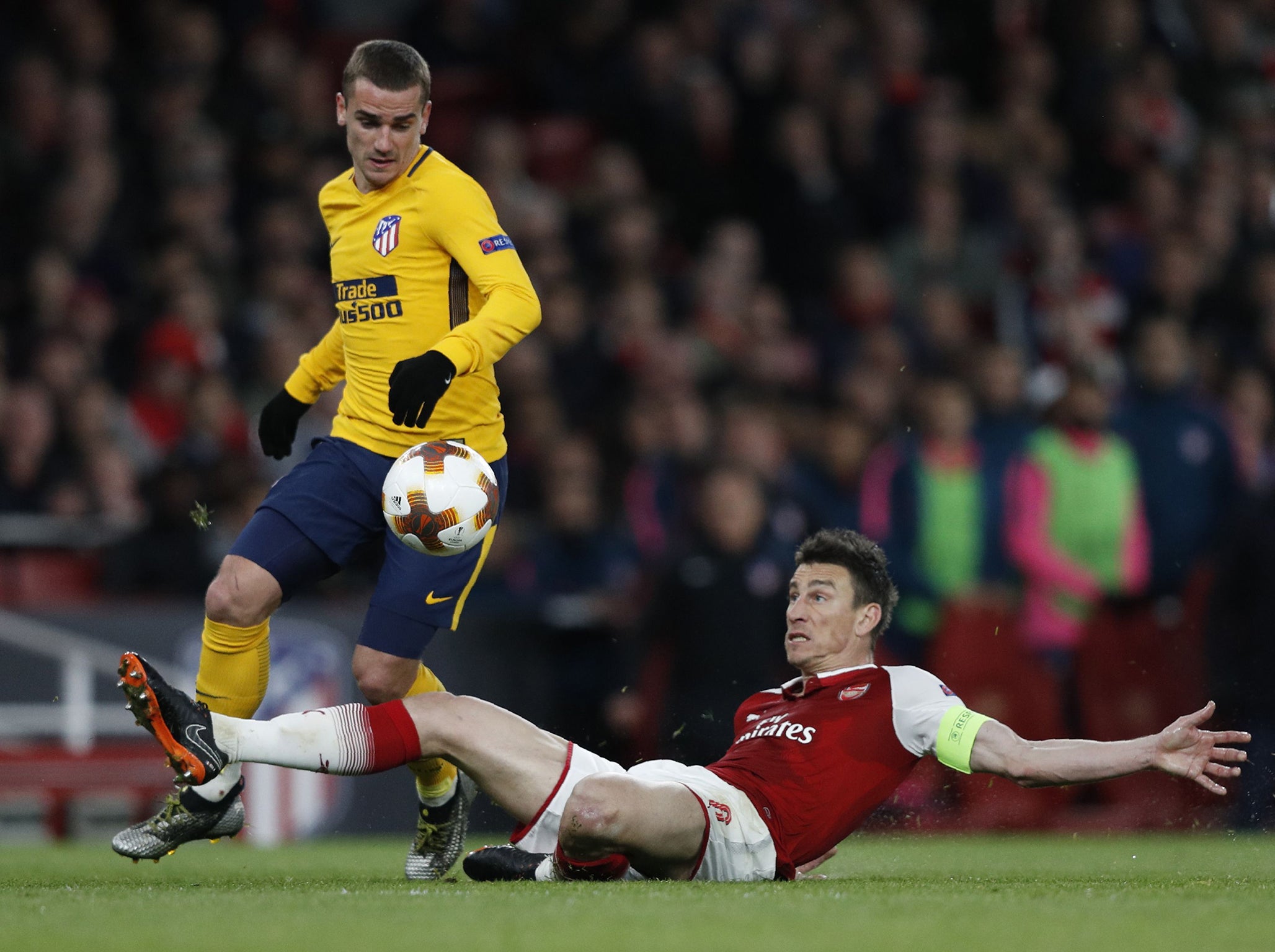 Koscielny was to blame for Atletico's late goal