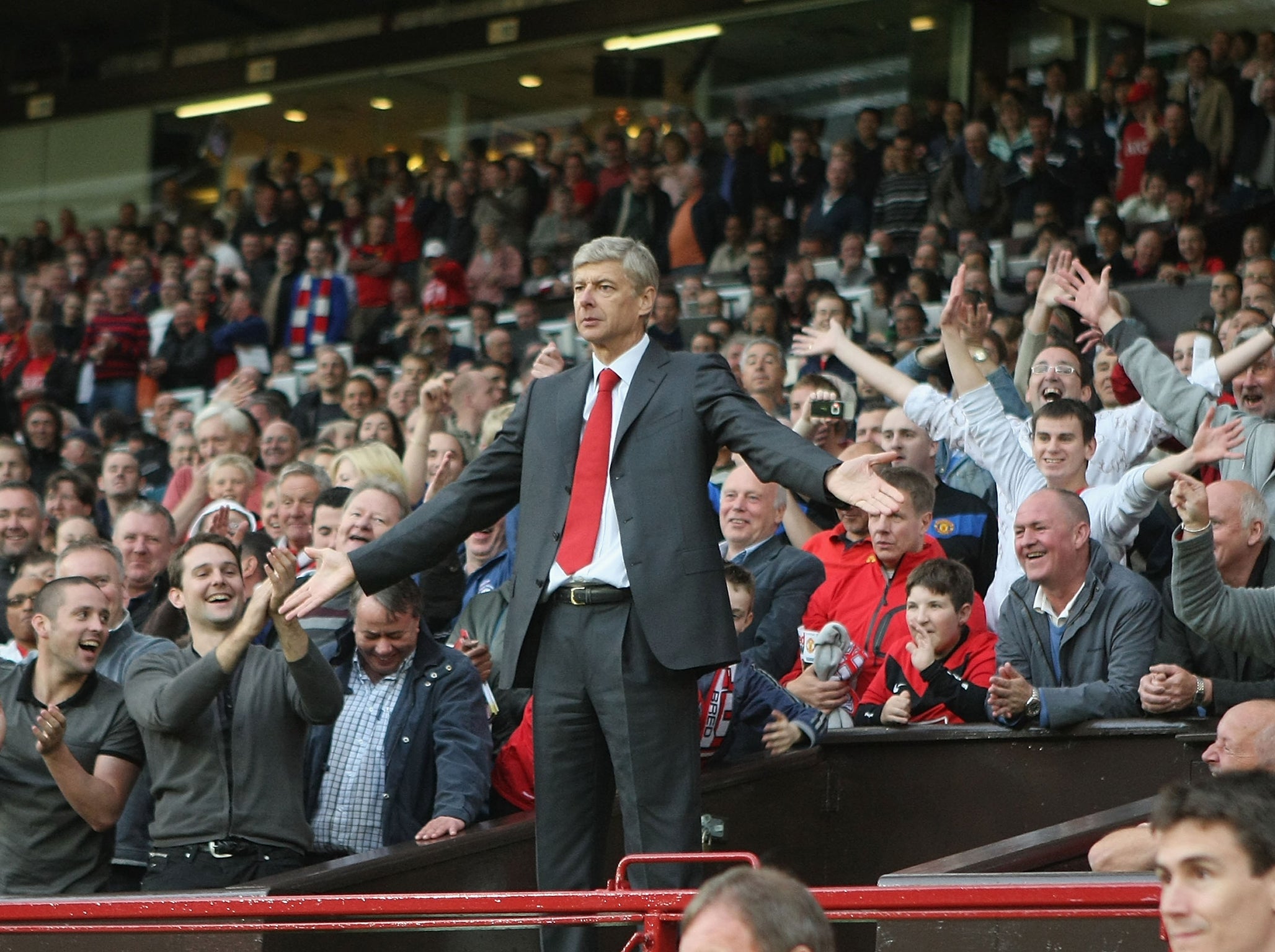 Arsene Wenger is set to return to Old Trafford one final time