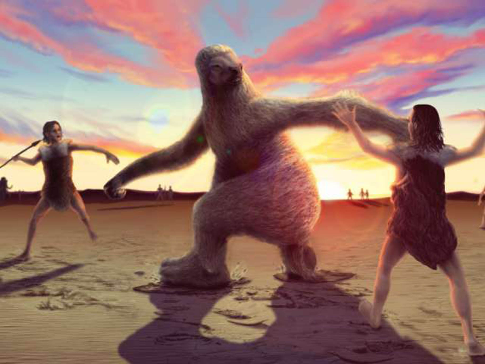 Our ancestors would have found the giant sloth an intimidating opponent