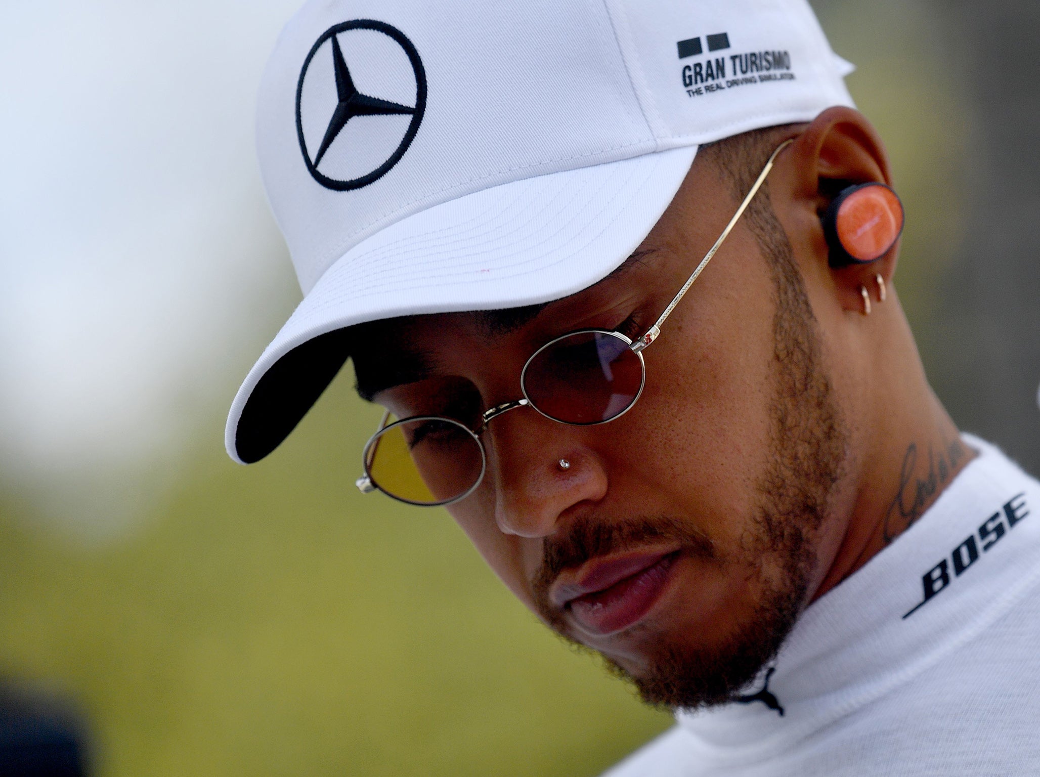 Lewis Hamilton has tyres on the brain