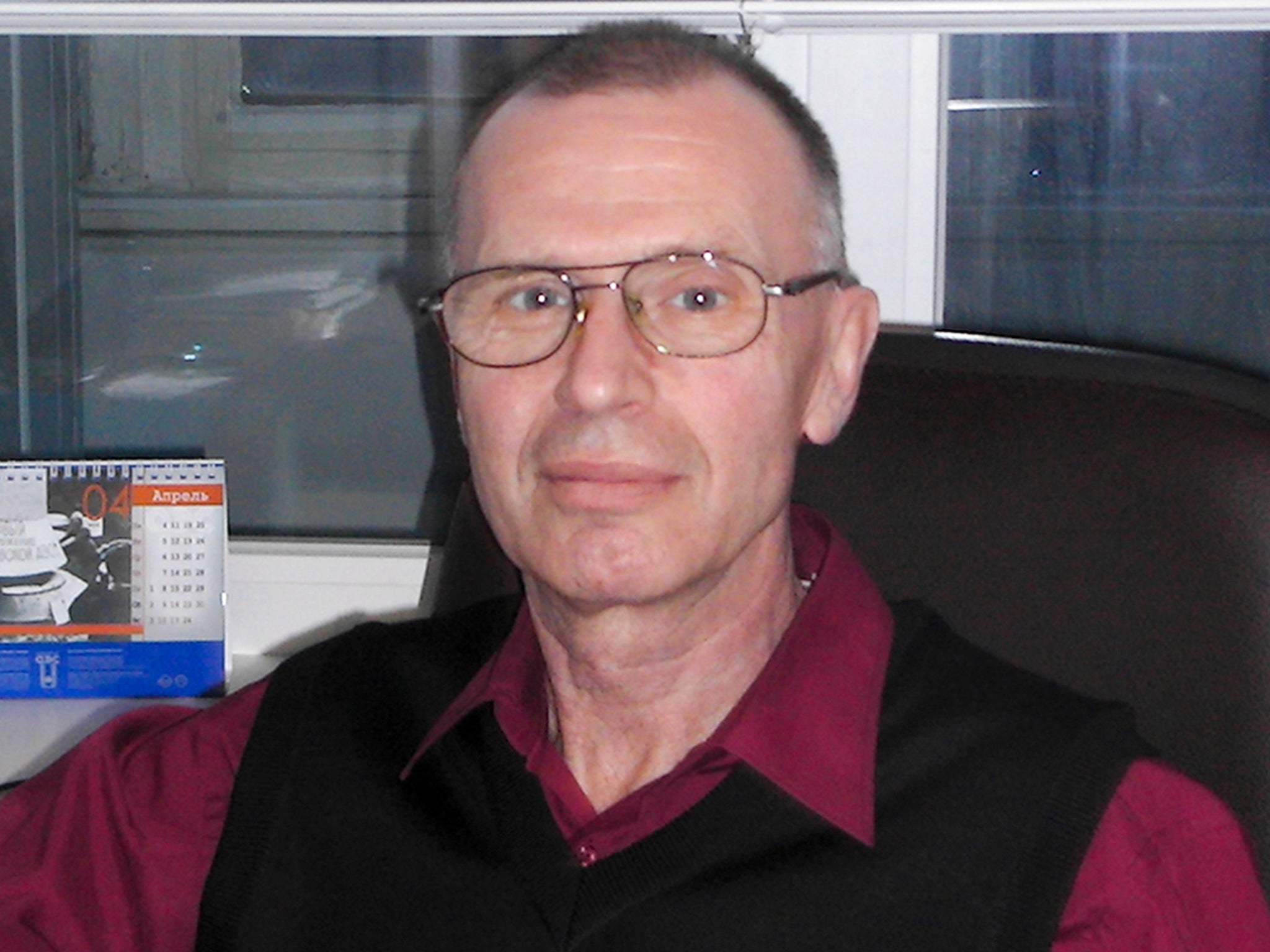 Russian chemical expert Vladimir Uglev in 2011